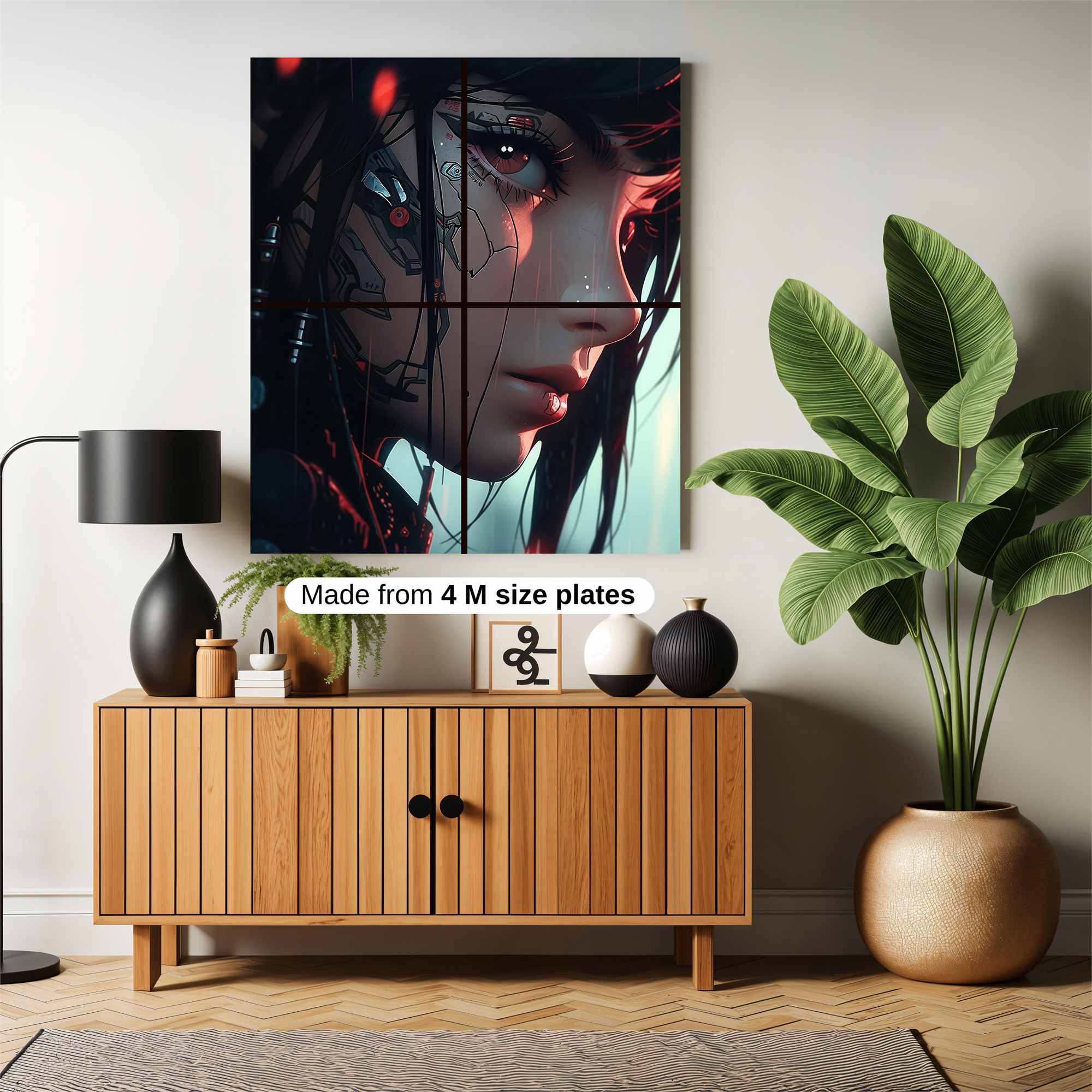 Cyber Enigma Safe Wall Magnetic / M