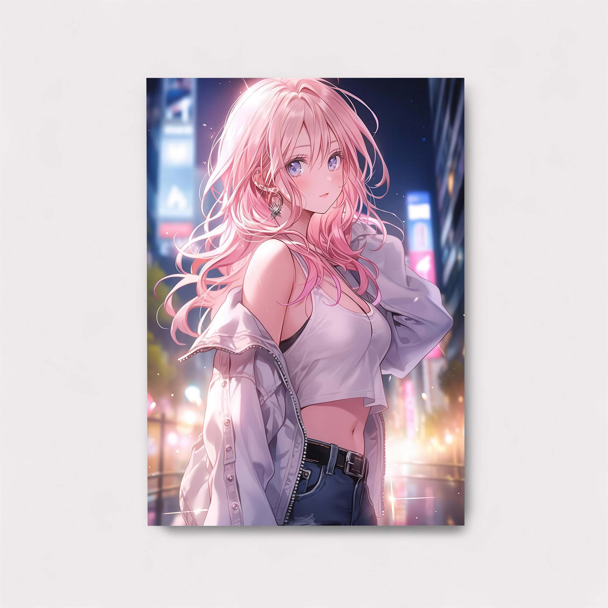 Neon Serenity Safe Wall Magnetic / M