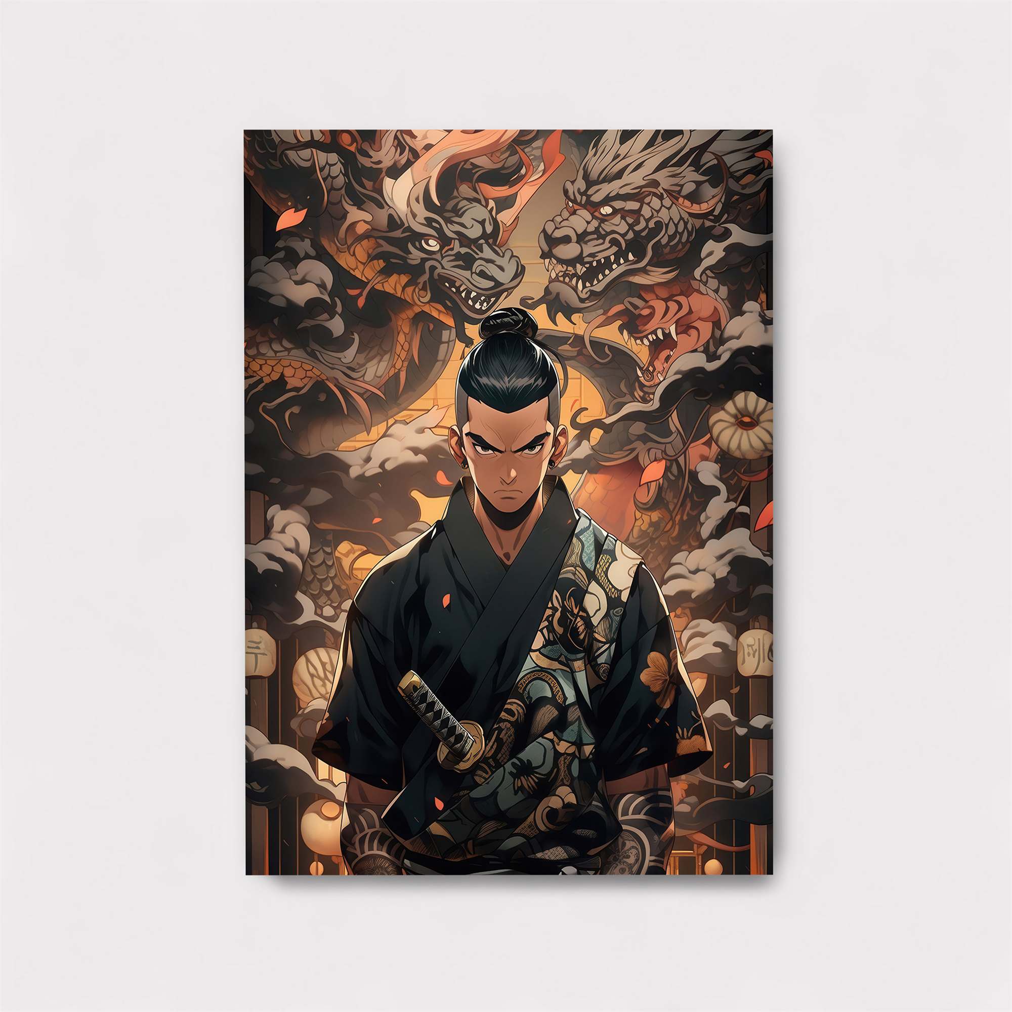 Samurai Blaze Safe Wall Magnetic / M