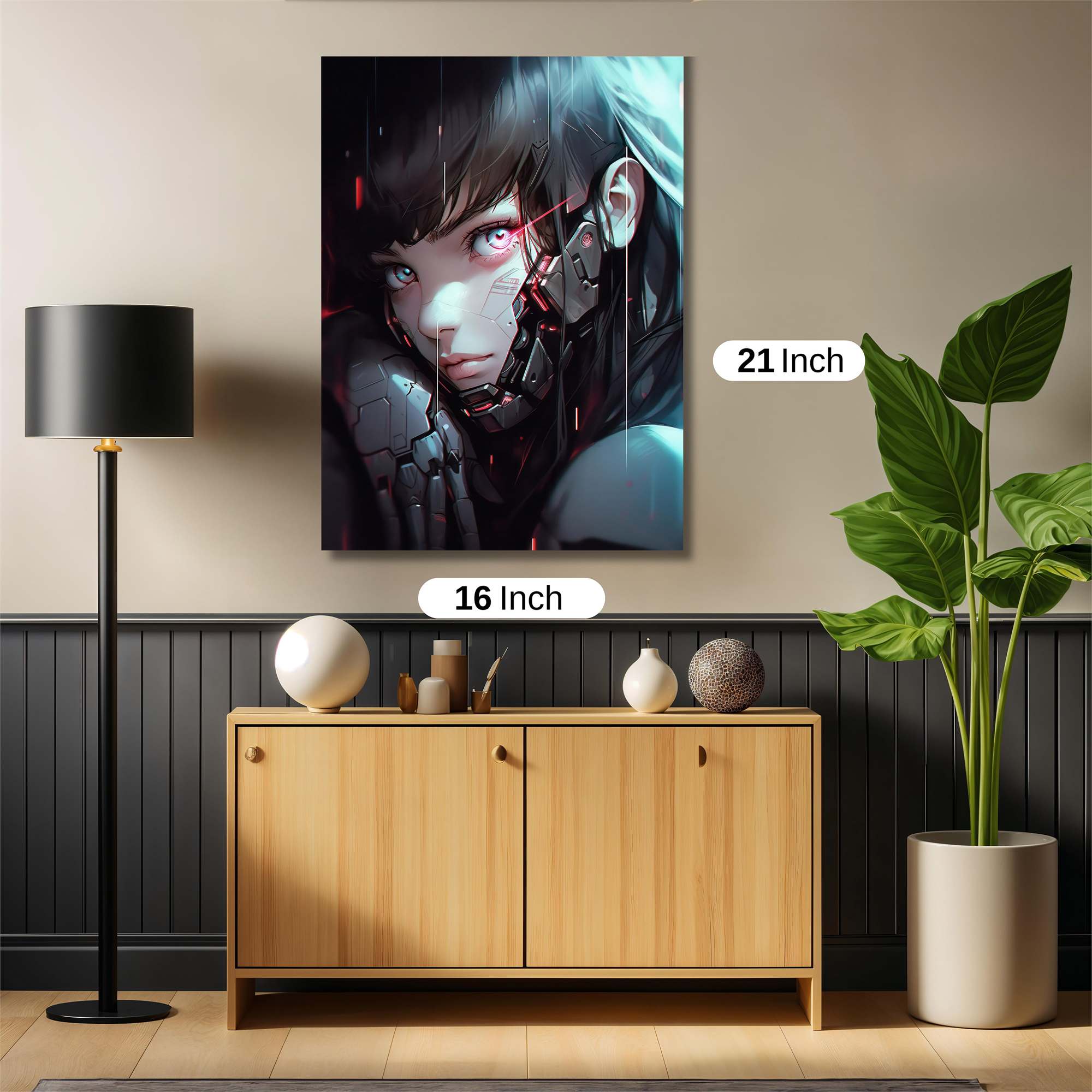 Cyber Despair Safe Wall Magnetic / M