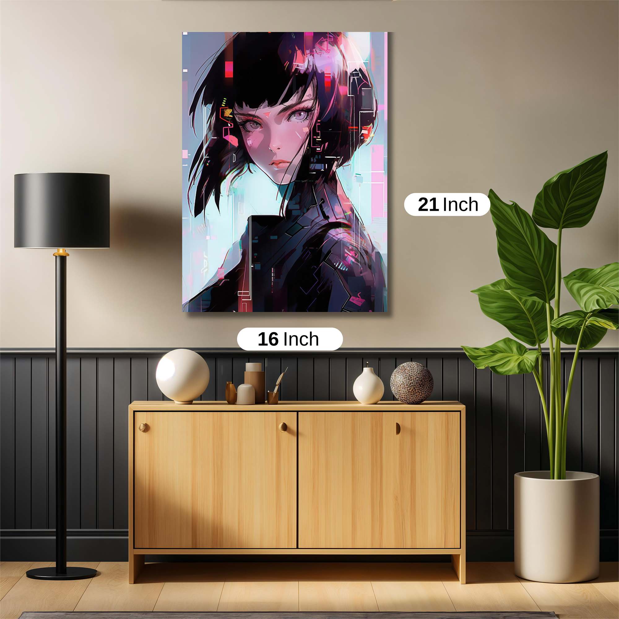 Cyber Enigma Safe Wall Magnetic / M