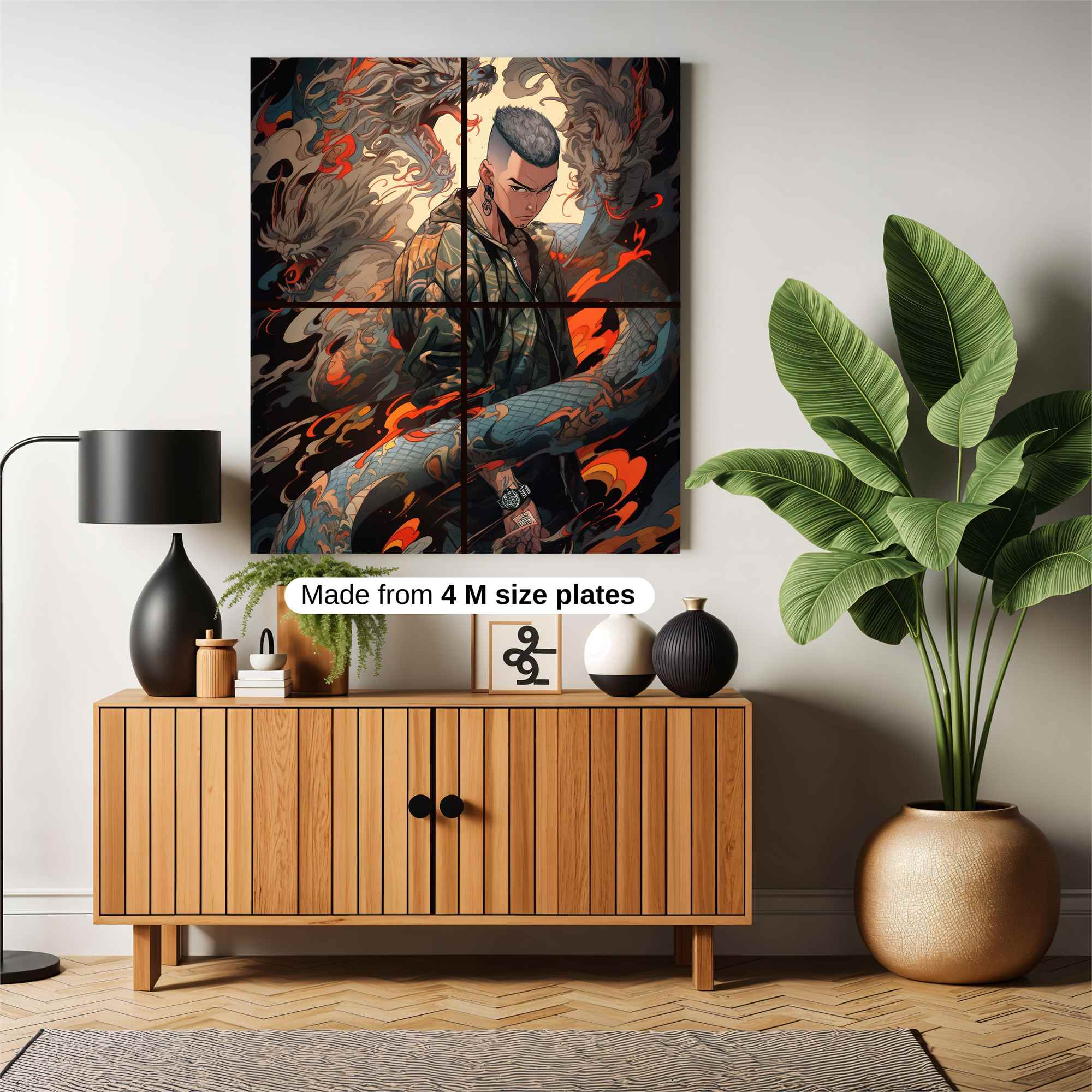 Dragon Fury Safe Wall Magnetic / M