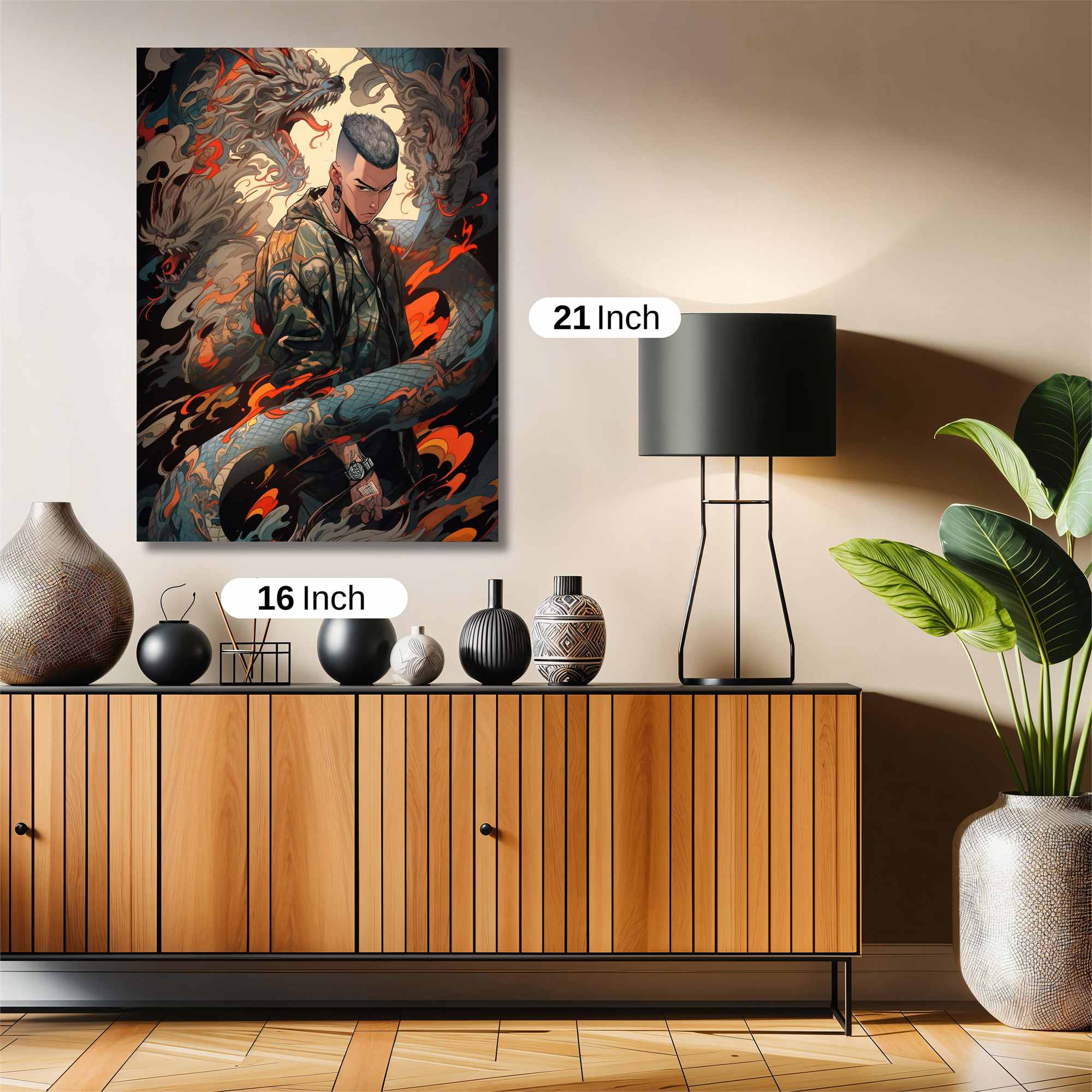 Dragon Fury Safe Wall Magnetic / M