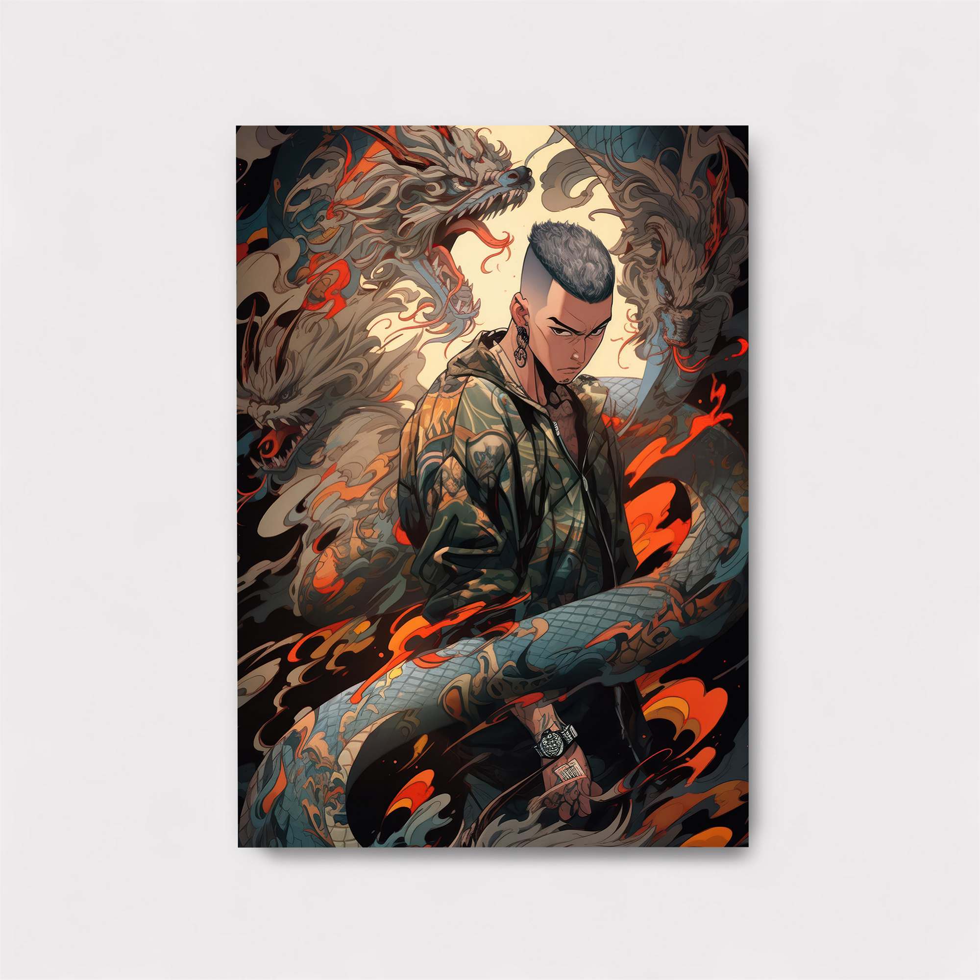 Dragon Fury Safe Wall Magnetic / M