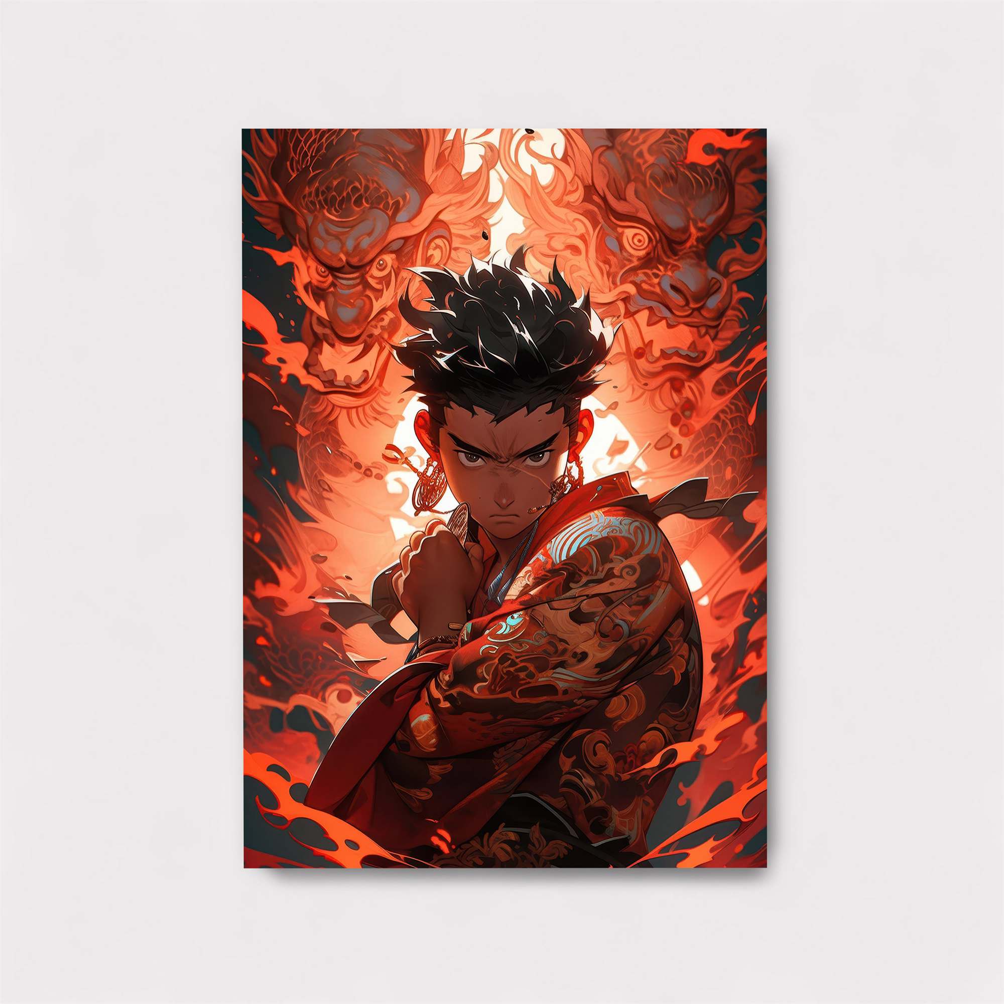 Samurai Blaze Safe Wall Magnetic / M