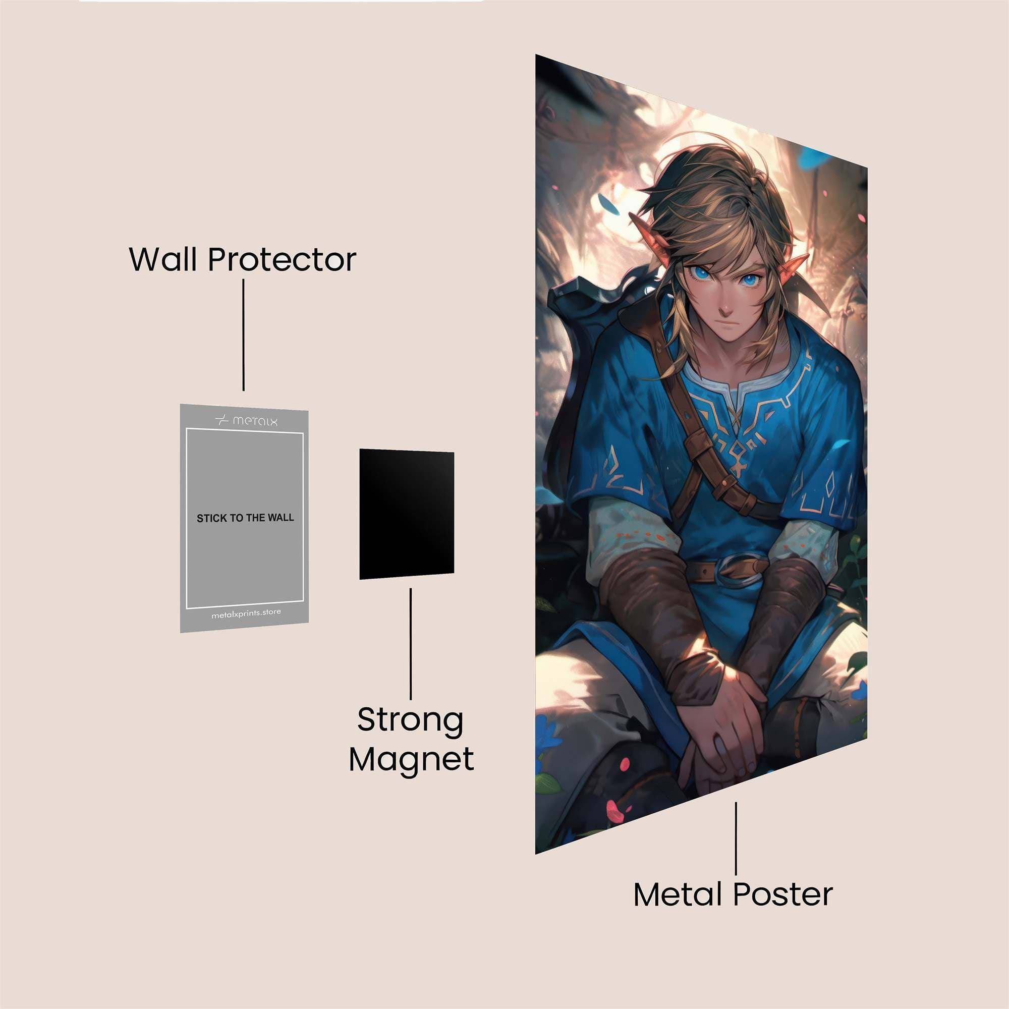 Link Tranquil Safe Wall Magnetic / M