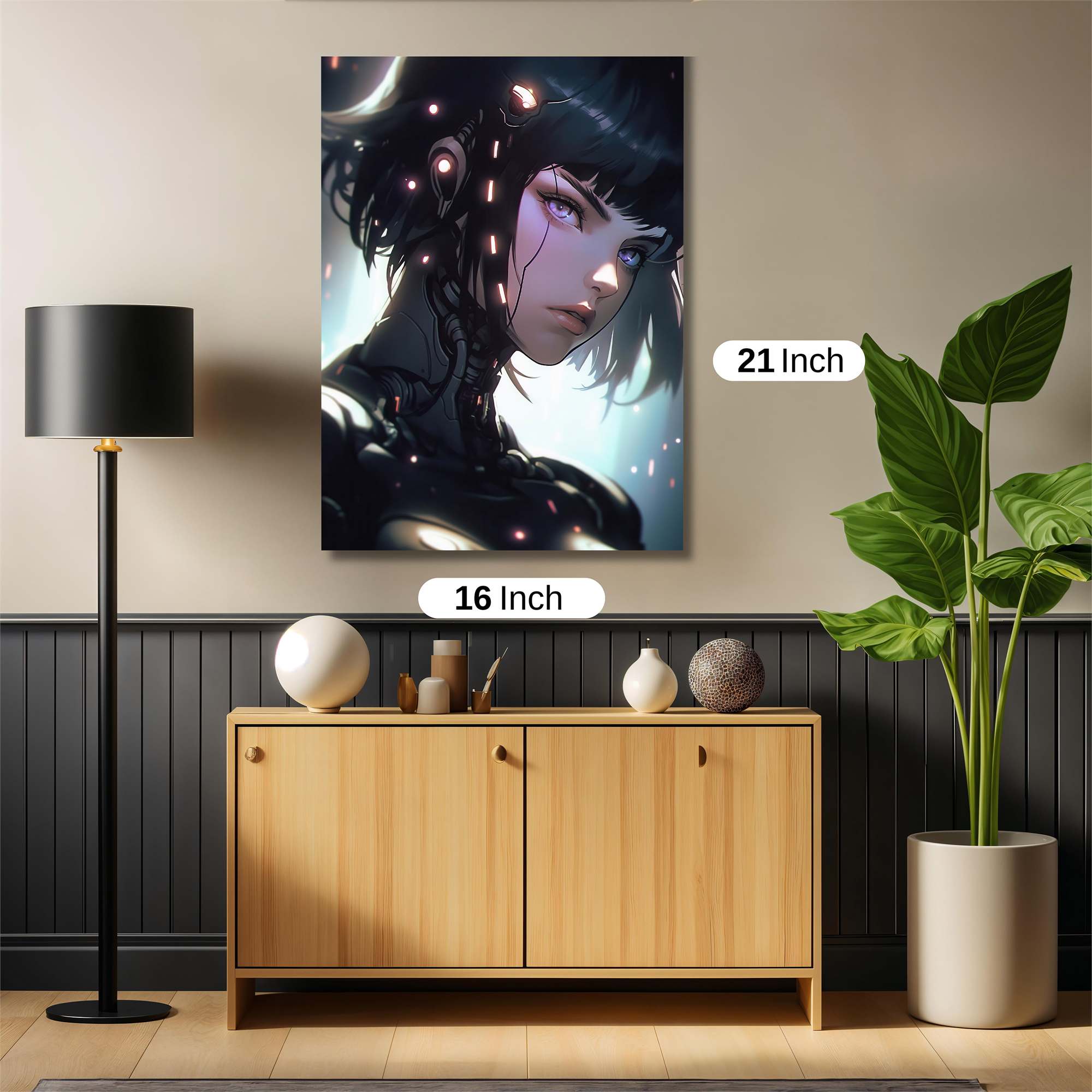 Cyber Elegance Safe Wall Magnetic / M