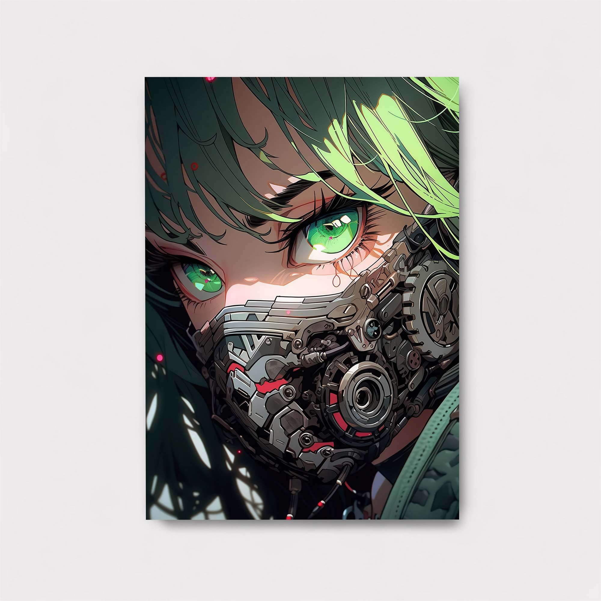 Cyberpunk Elegance Safe Wall Magnetic / M