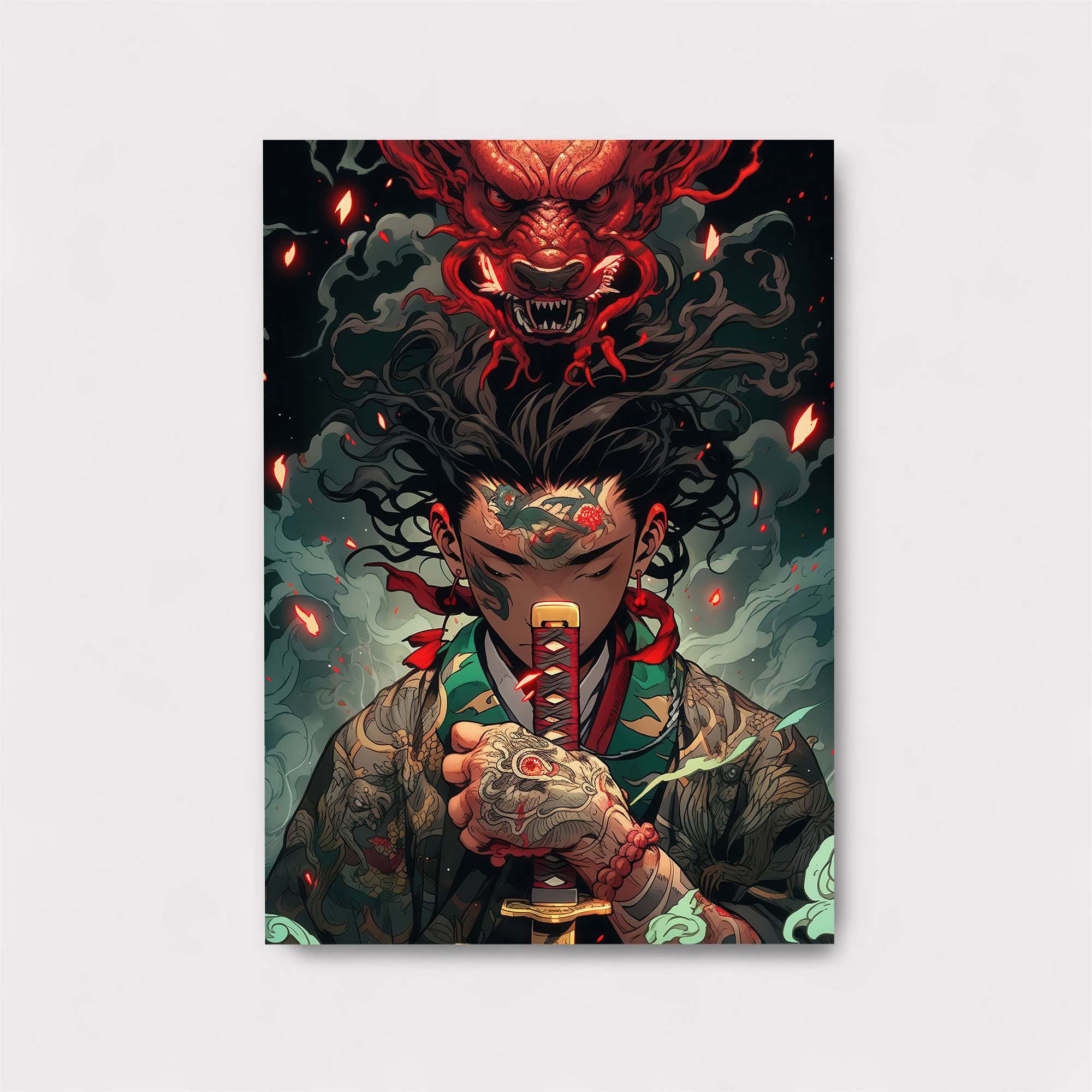 Demon Wrath Safe Wall Magnetic / M