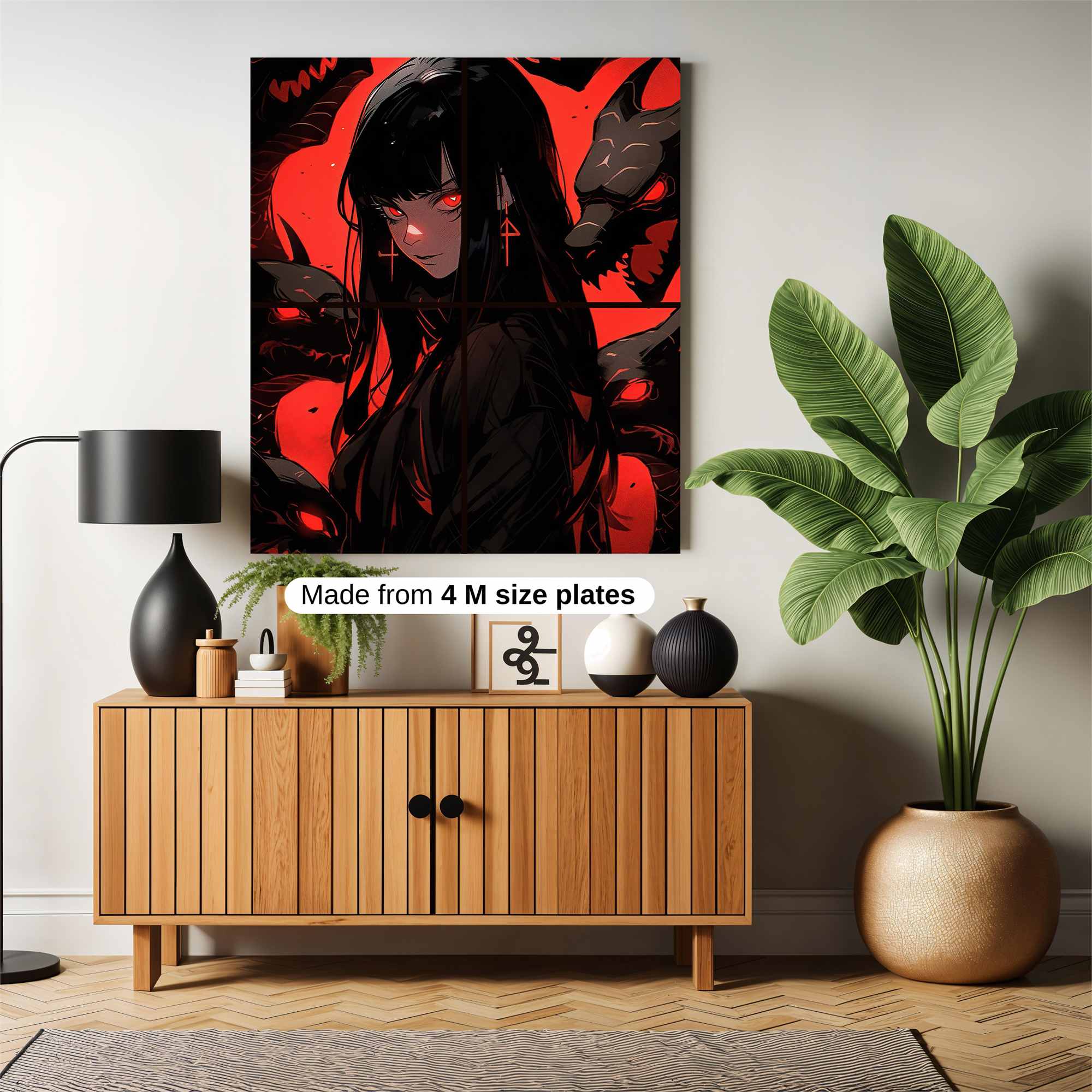 Demonic Serenity Safe Wall Magnetic / M