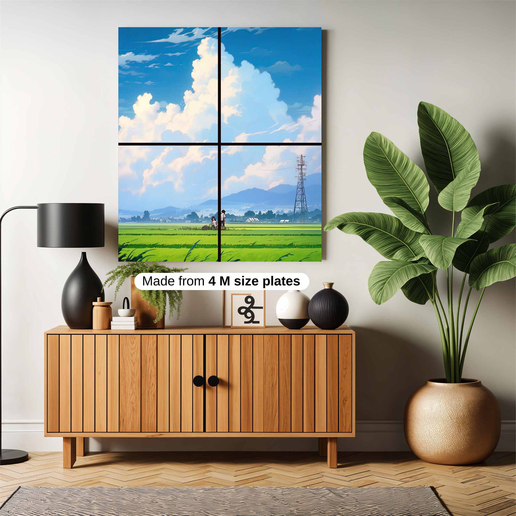 Summer Serenity Safe Wall Magnetic / M