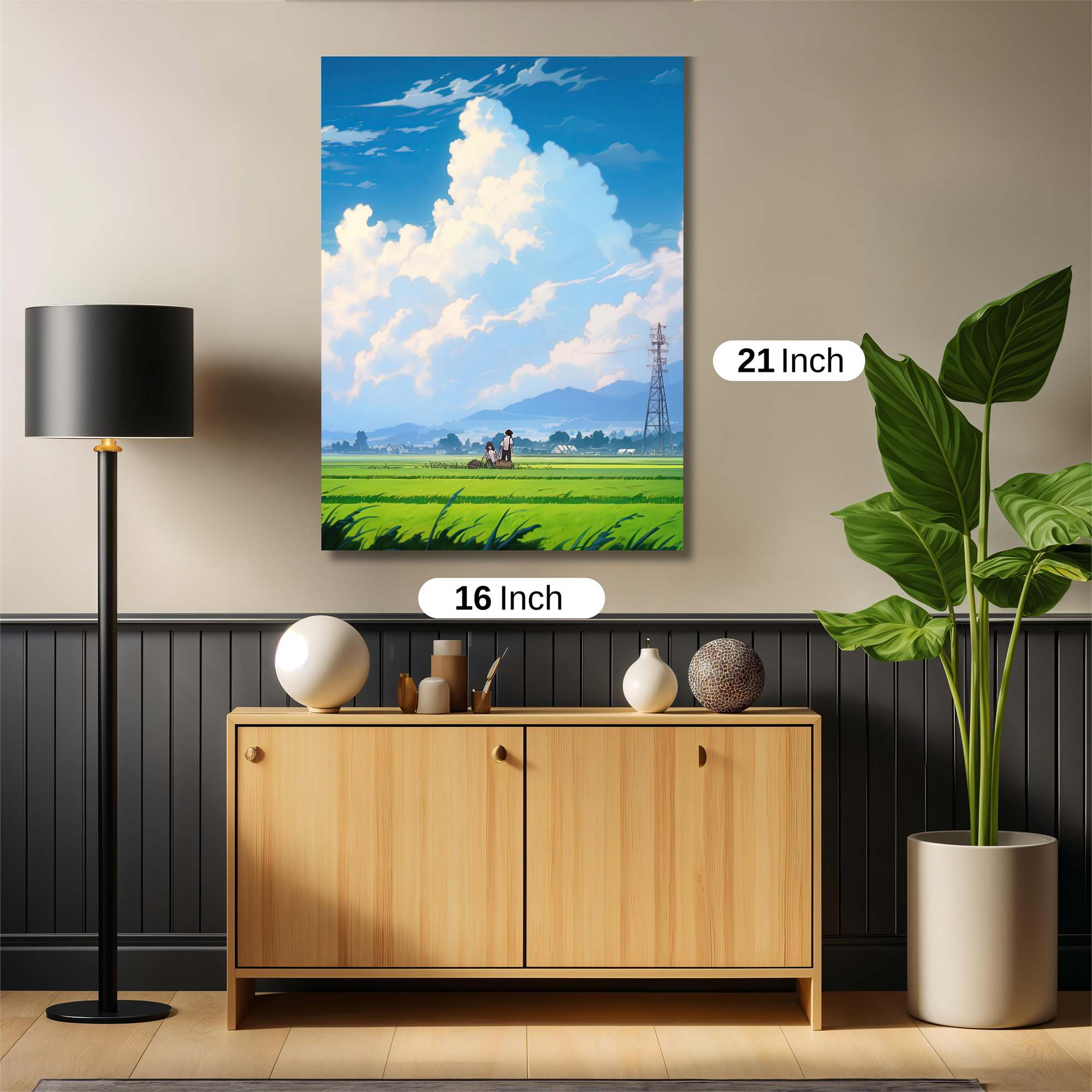 Summer Serenity Safe Wall Magnetic / M