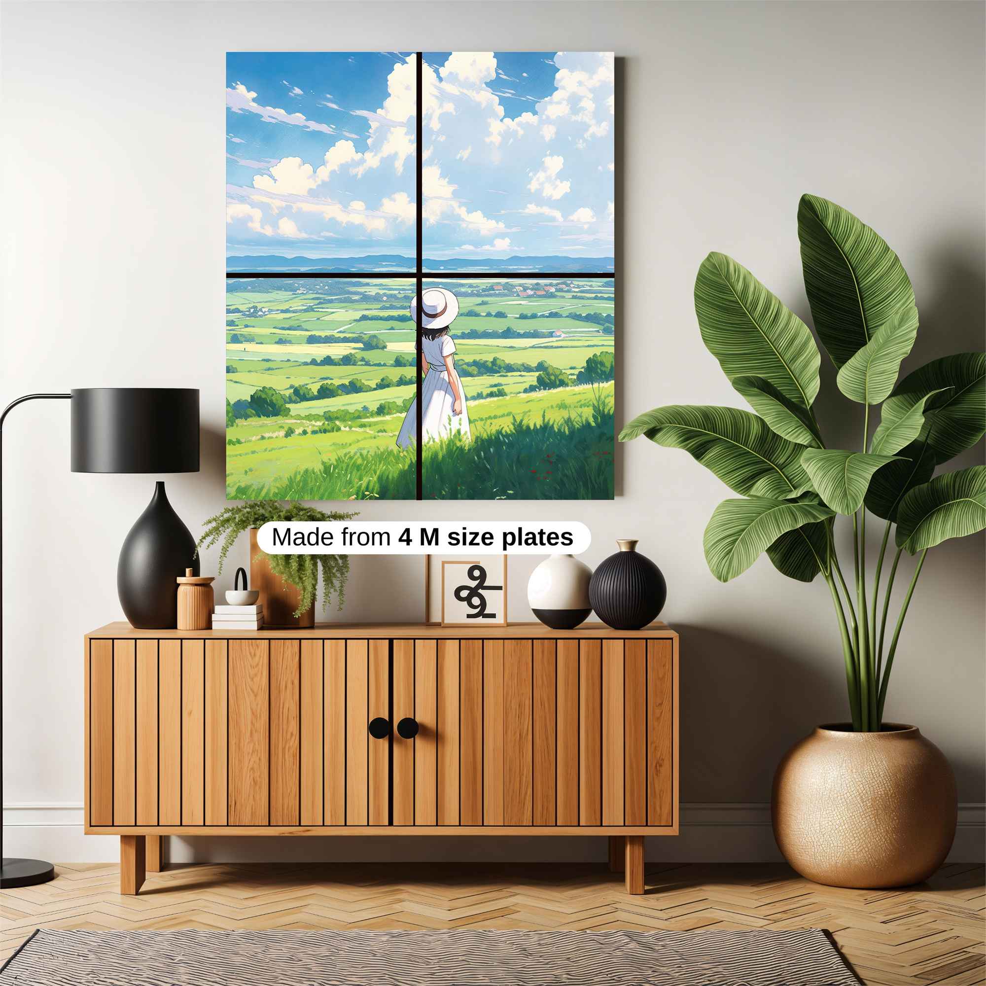 Summer Serenity Safe Wall Magnetic / M