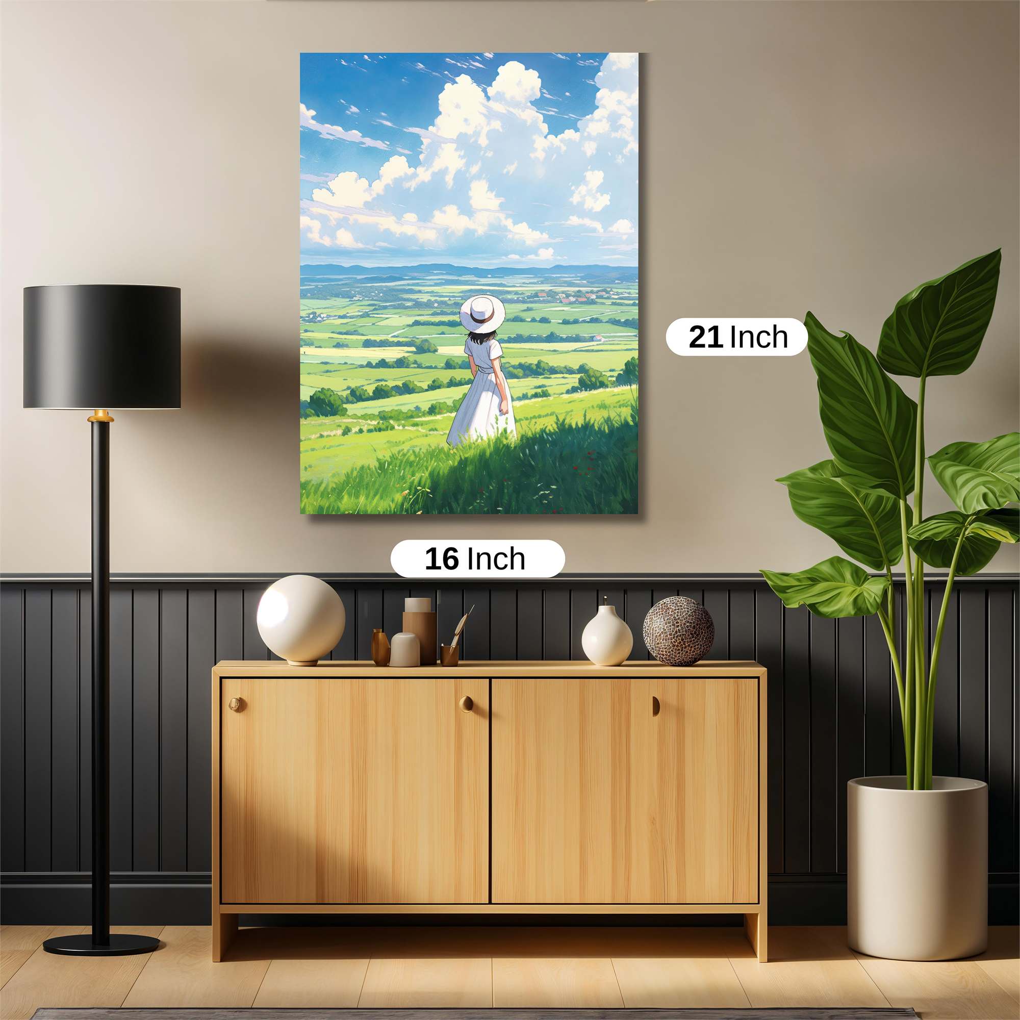 Summer Serenity Safe Wall Magnetic / M