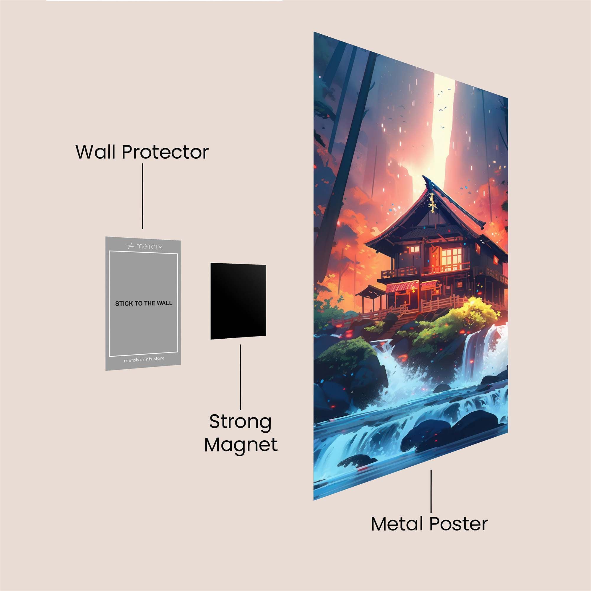 Cabin Radiance Safe Wall Magnetic / M