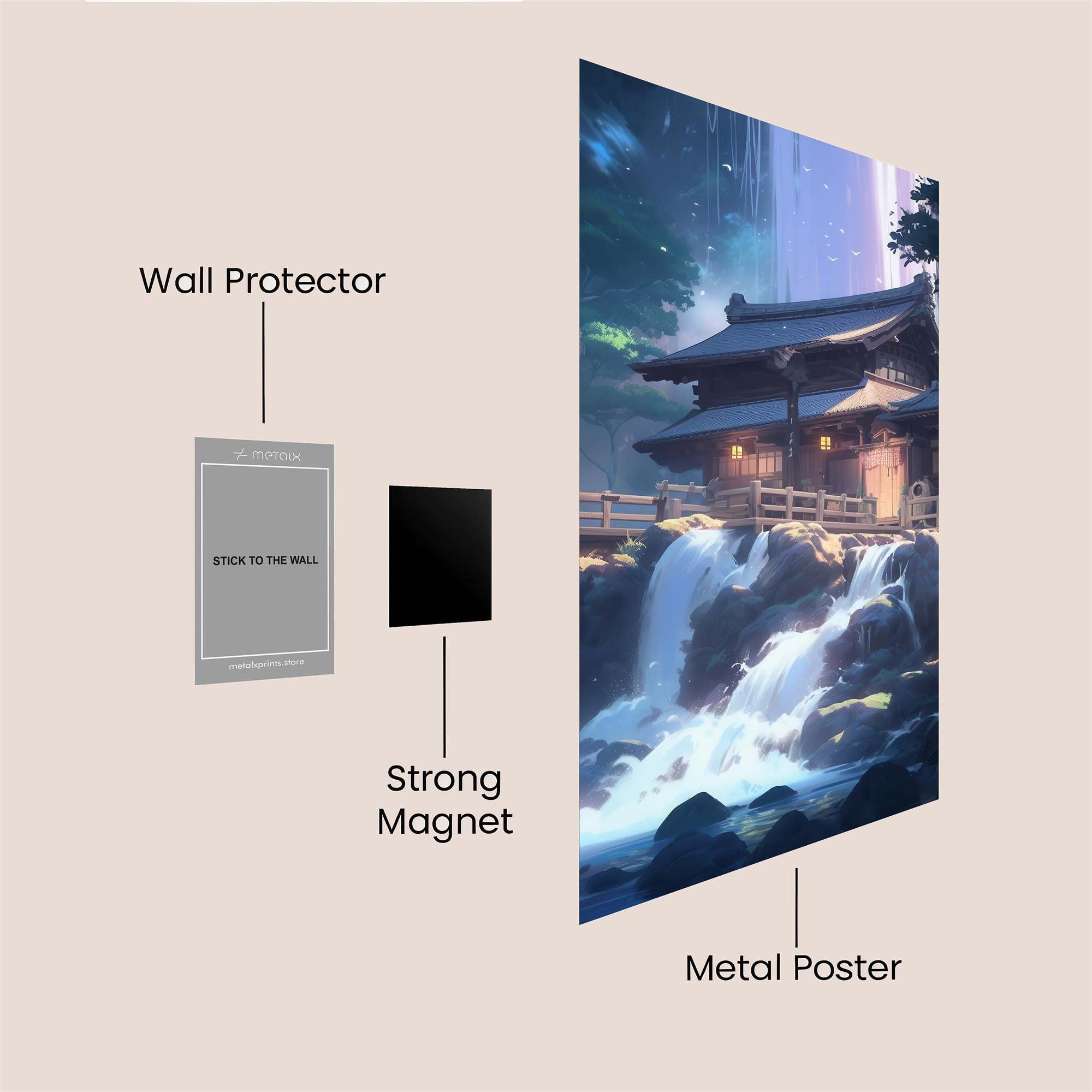 Shrine Serenity Safe Wall Magnetic / M