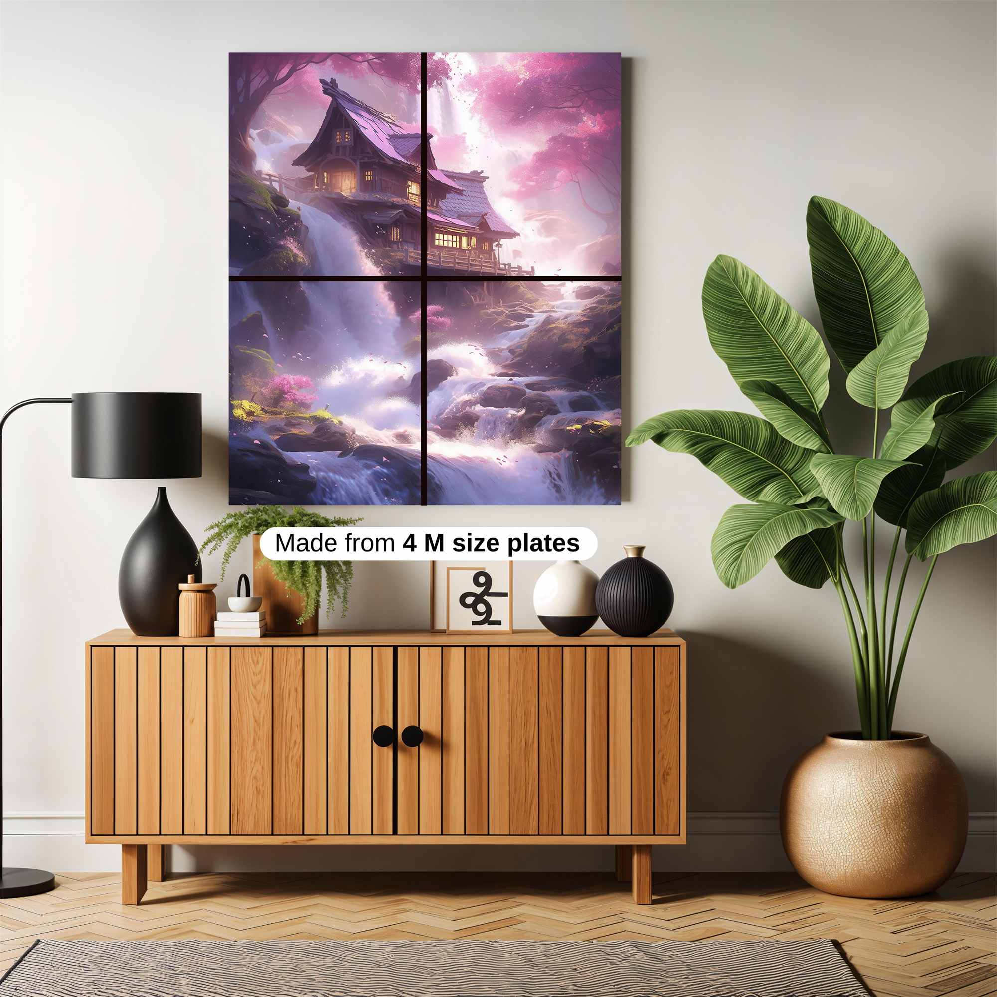 Cottage Serenity Safe Wall Magnetic / M