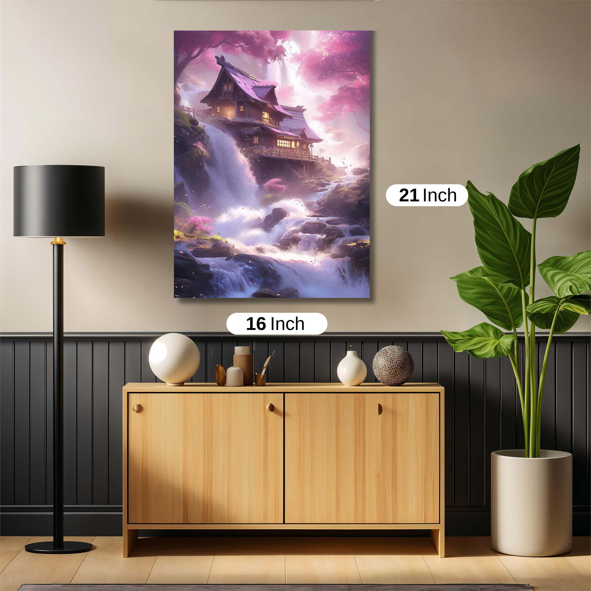 Cottage Serenity Safe Wall Magnetic / M