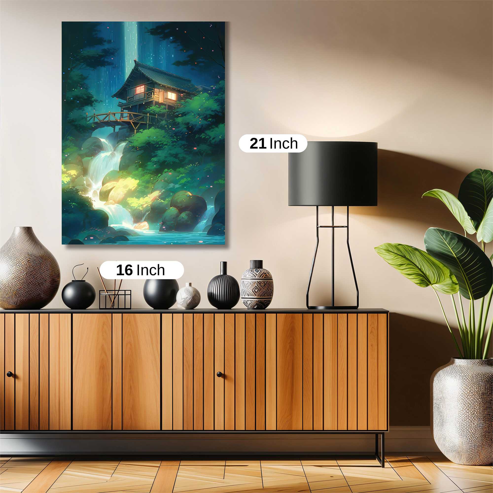 Cabin Serenity Safe Wall Magnetic / M