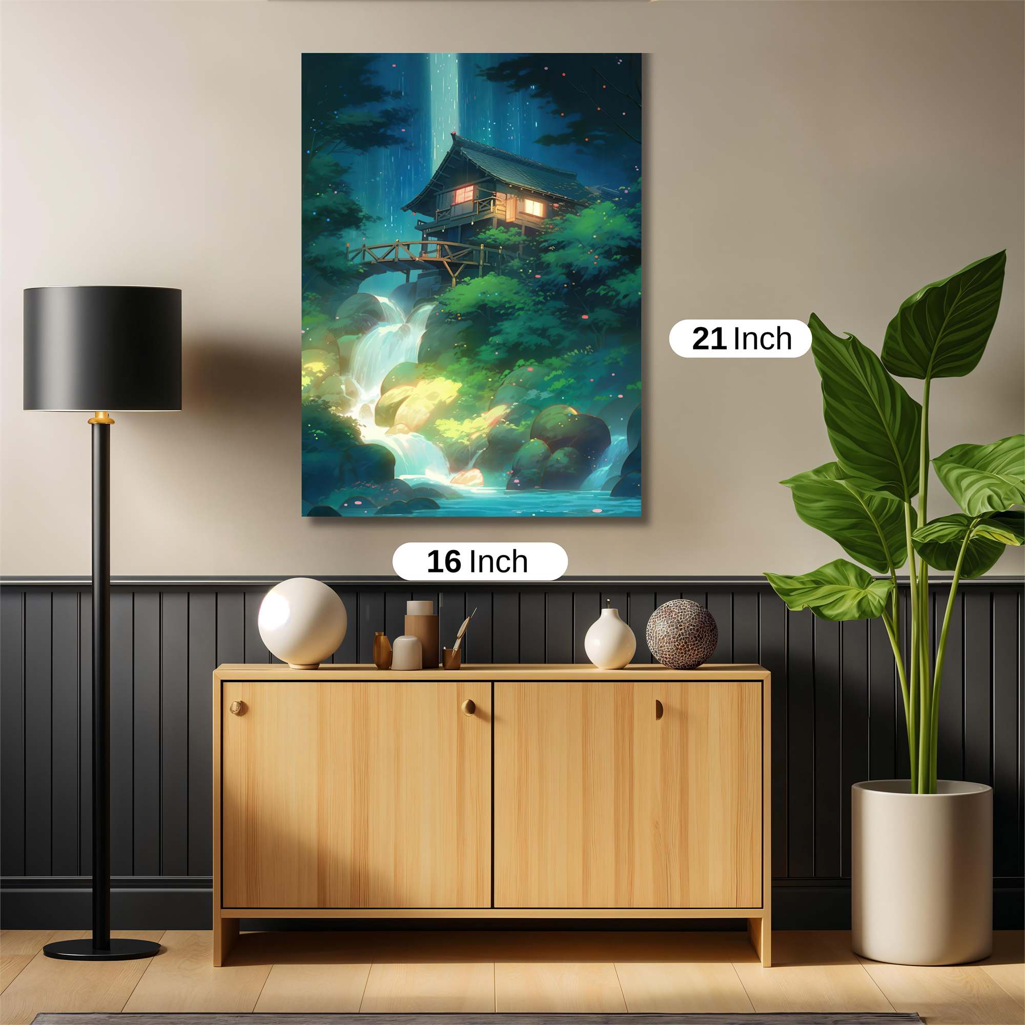 Cabin Serenity Safe Wall Magnetic / M