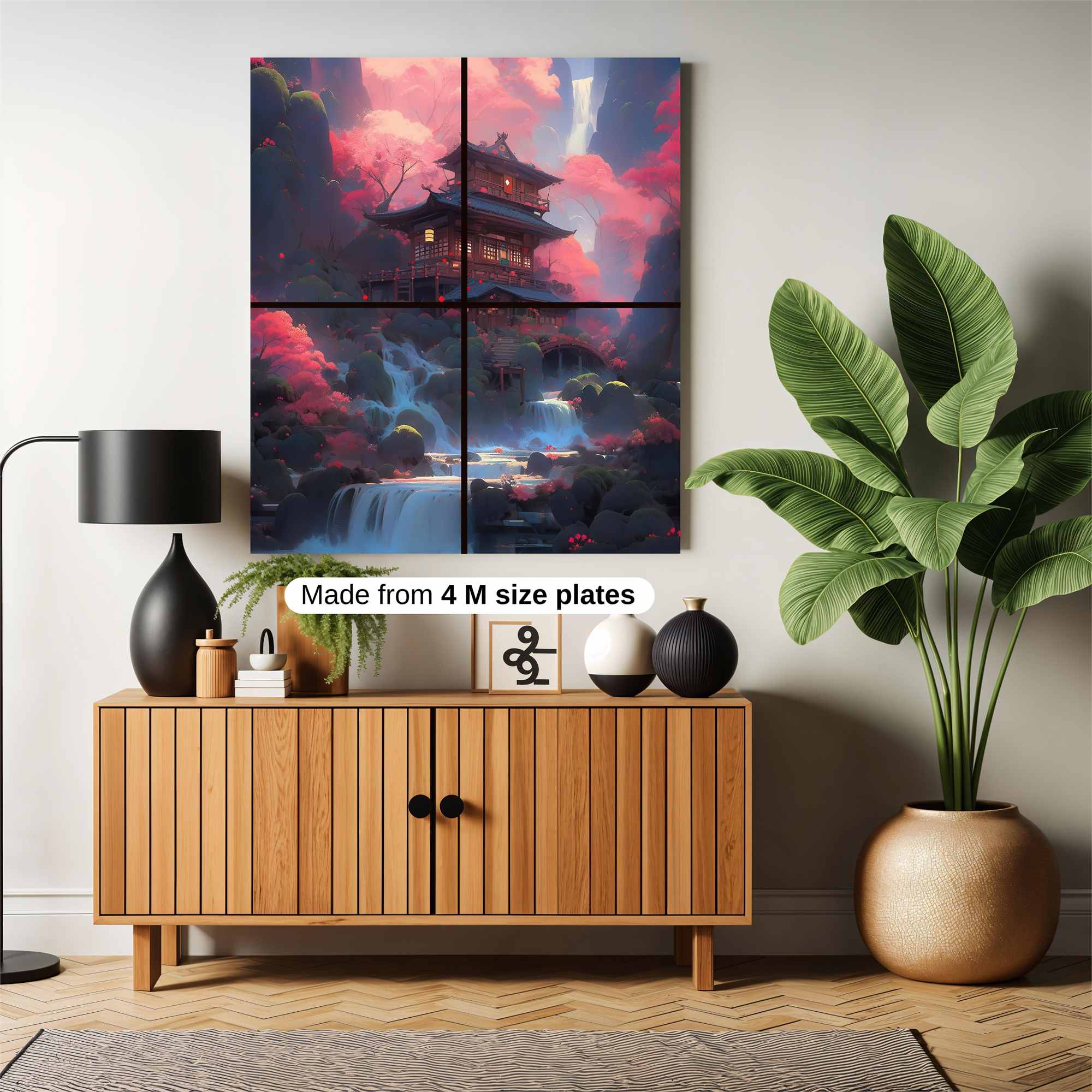 Pagoda Dreamscape Safe Wall Magnetic / M