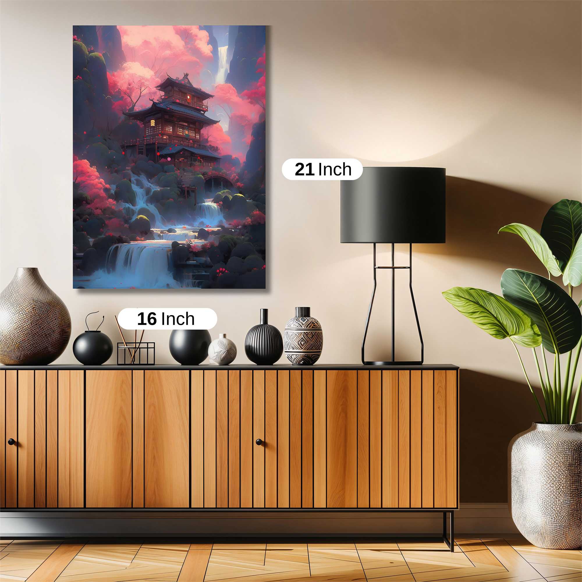 Pagoda Dreamscape Safe Wall Magnetic / M