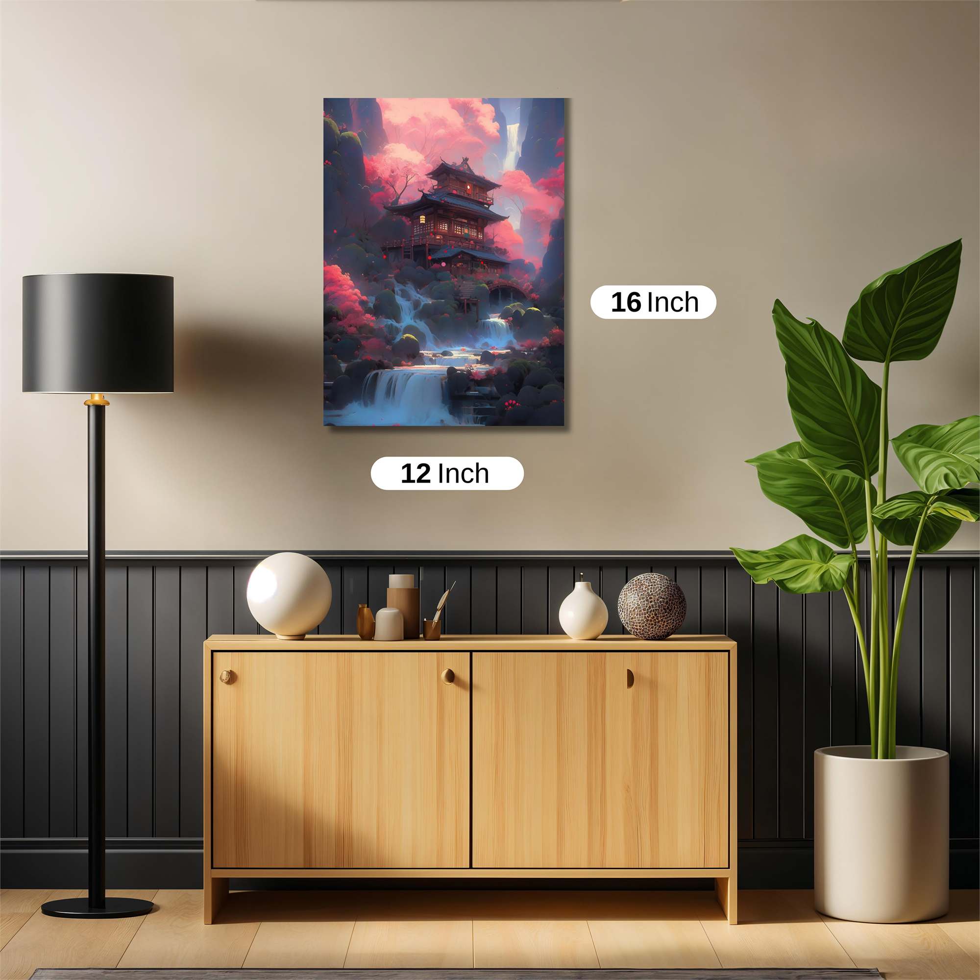 Pagoda Dreamscape Safe Wall Magnetic / M