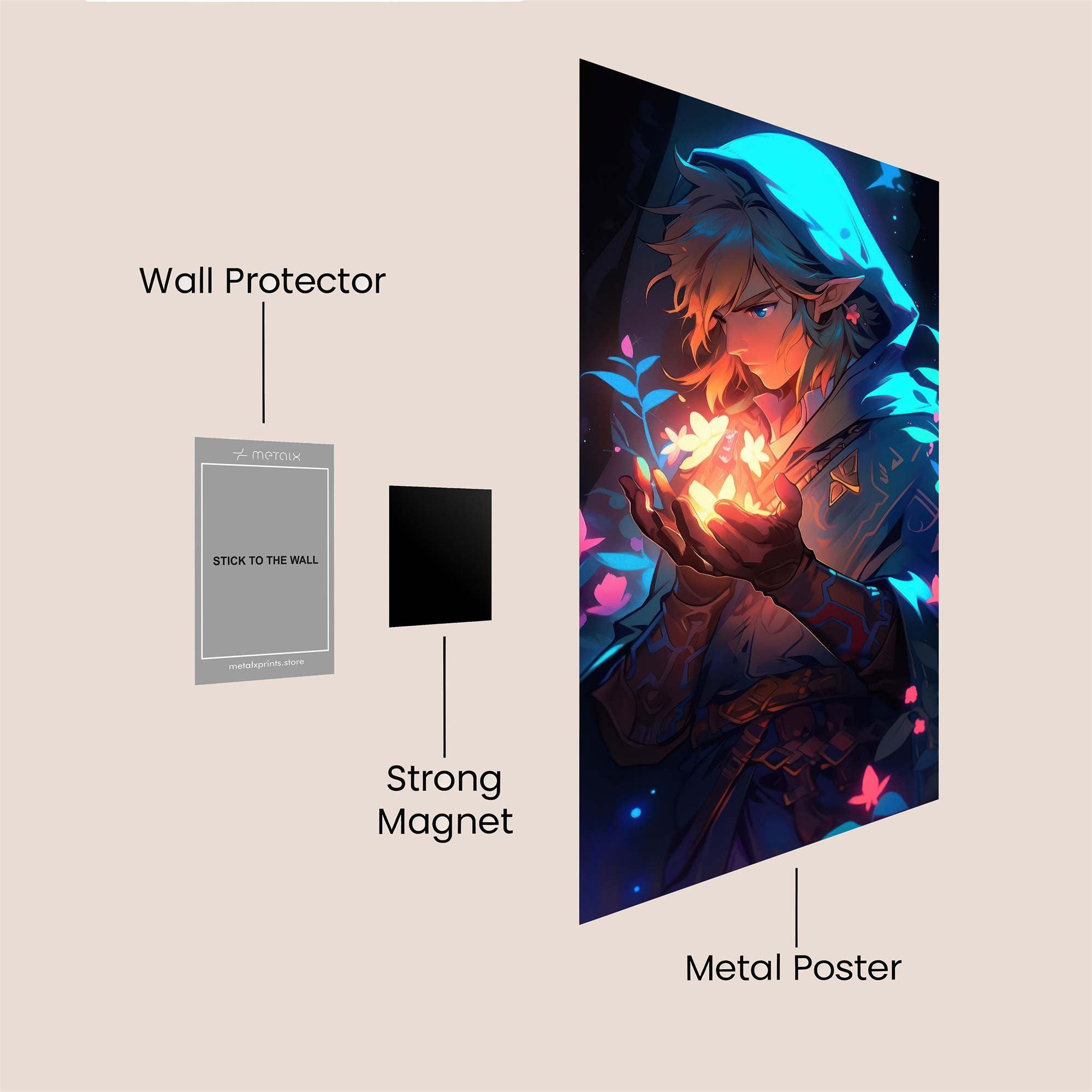 Link Enchanting Safe Wall Magnetic / M