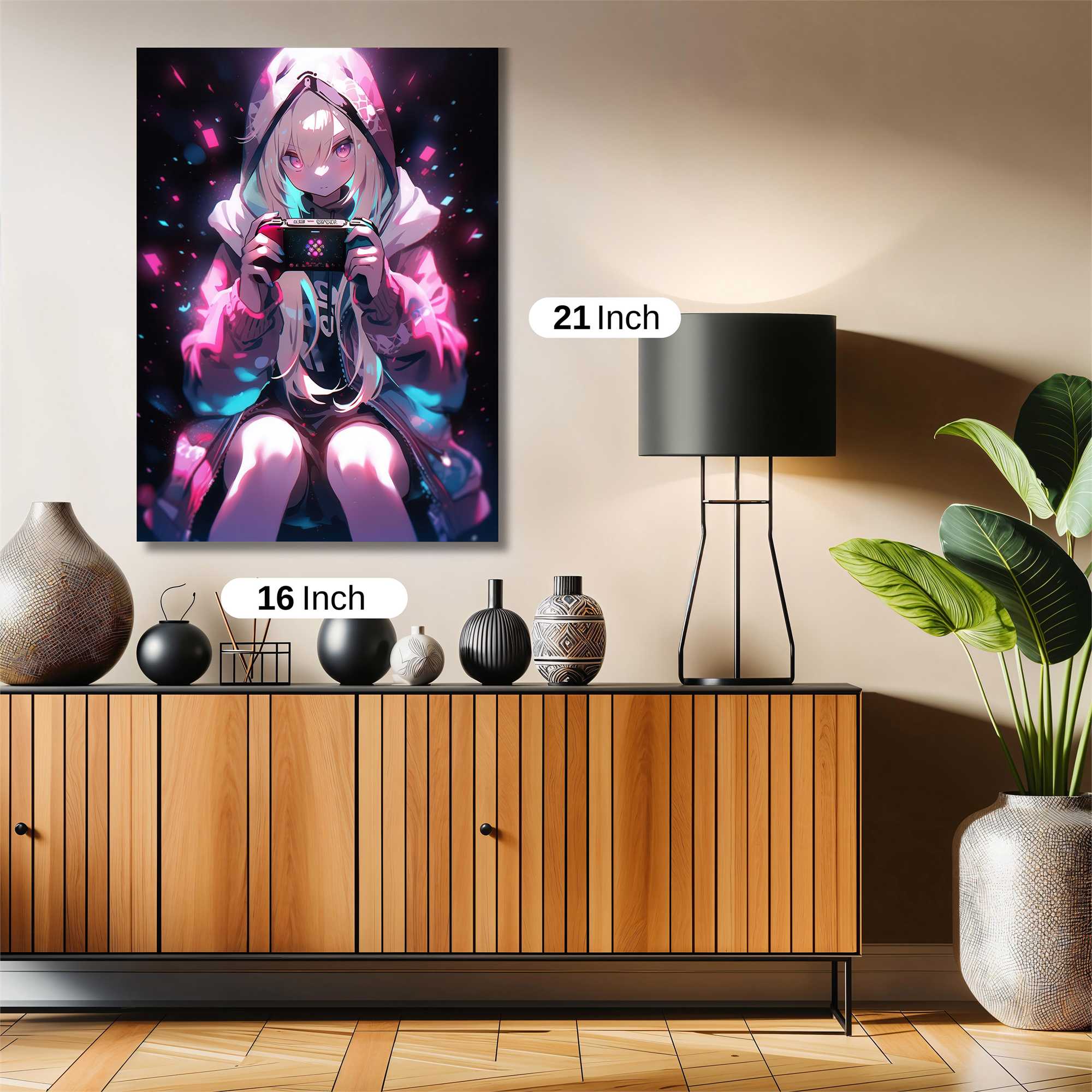 Gamer Glow Safe Wall Magnetic / M