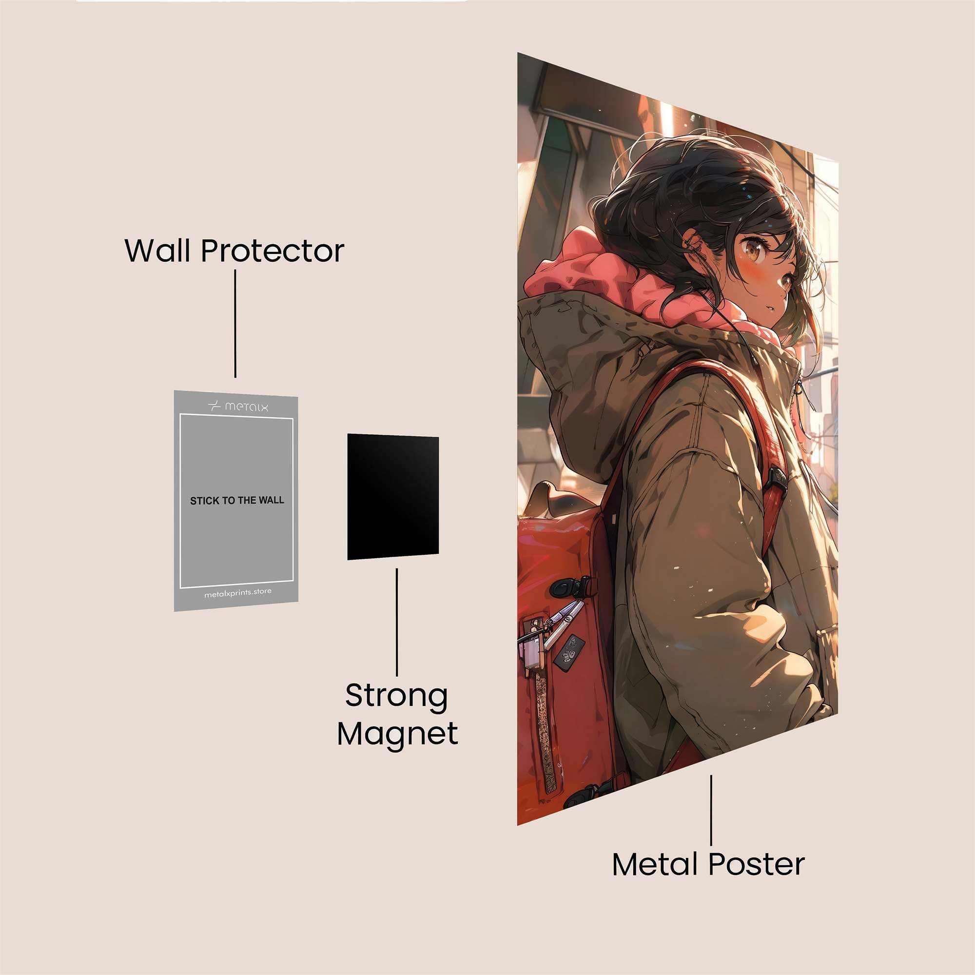 City Wanderer Safe Wall Magnetic / M