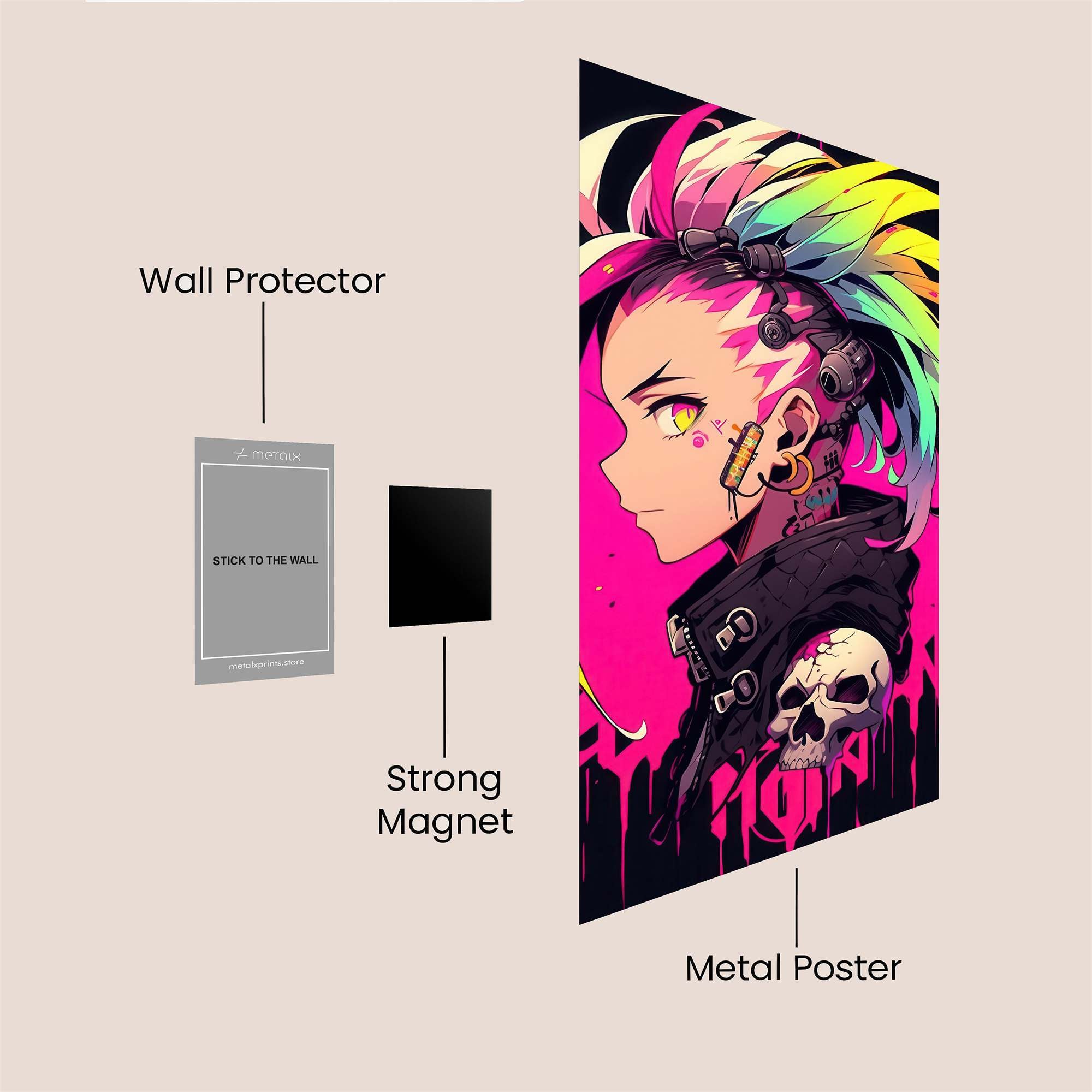 Rebel Radiance Safe Wall Magnetic / M