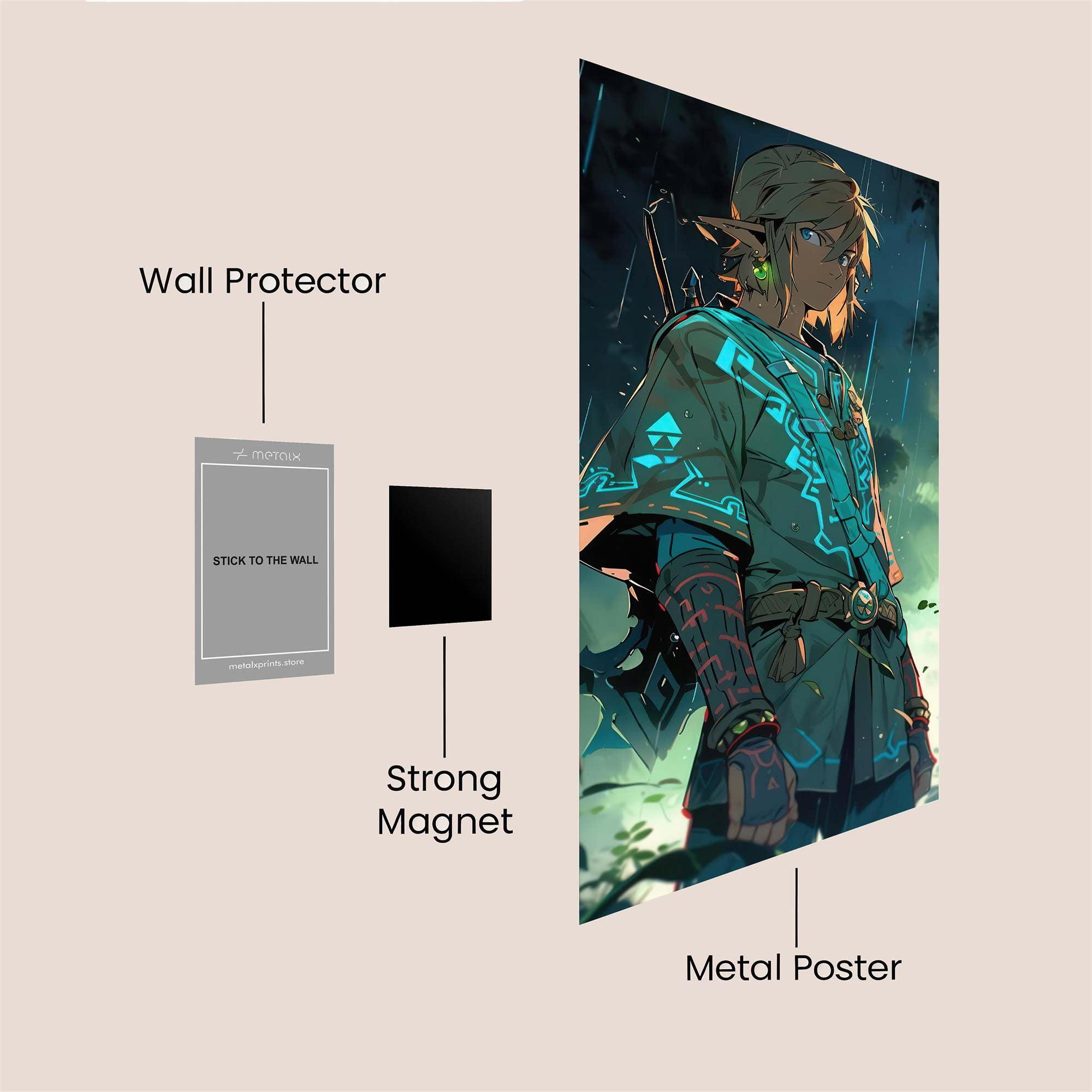 Link Serene Safe Wall Magnetic / M