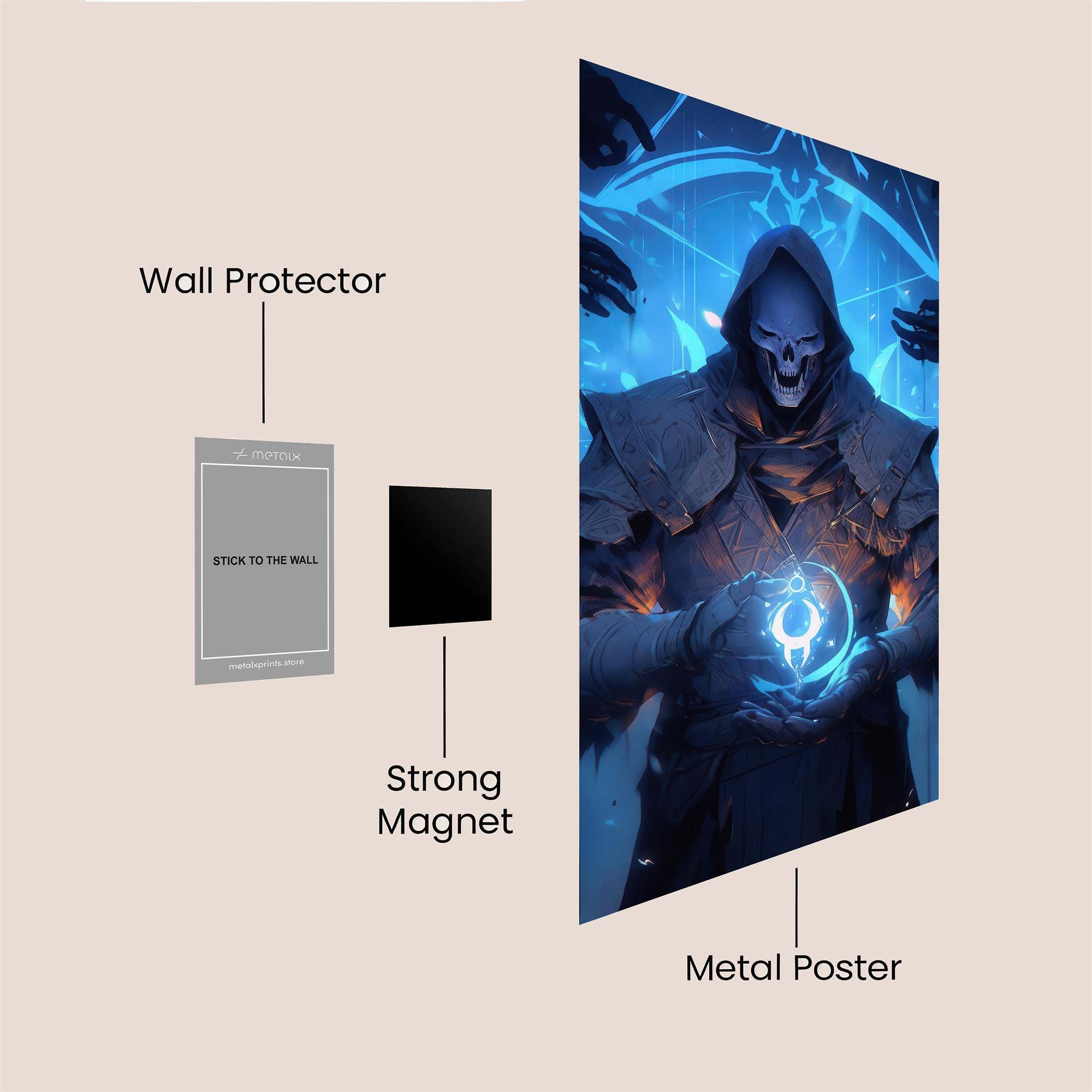 Lich Enigma Safe Wall Magnetic / M