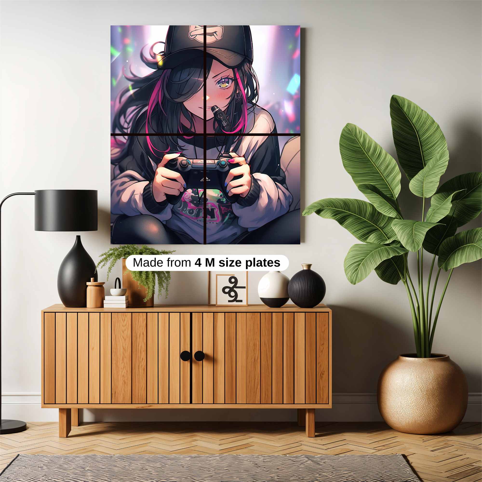 GamerVibes Safe Wall Magnetic / M