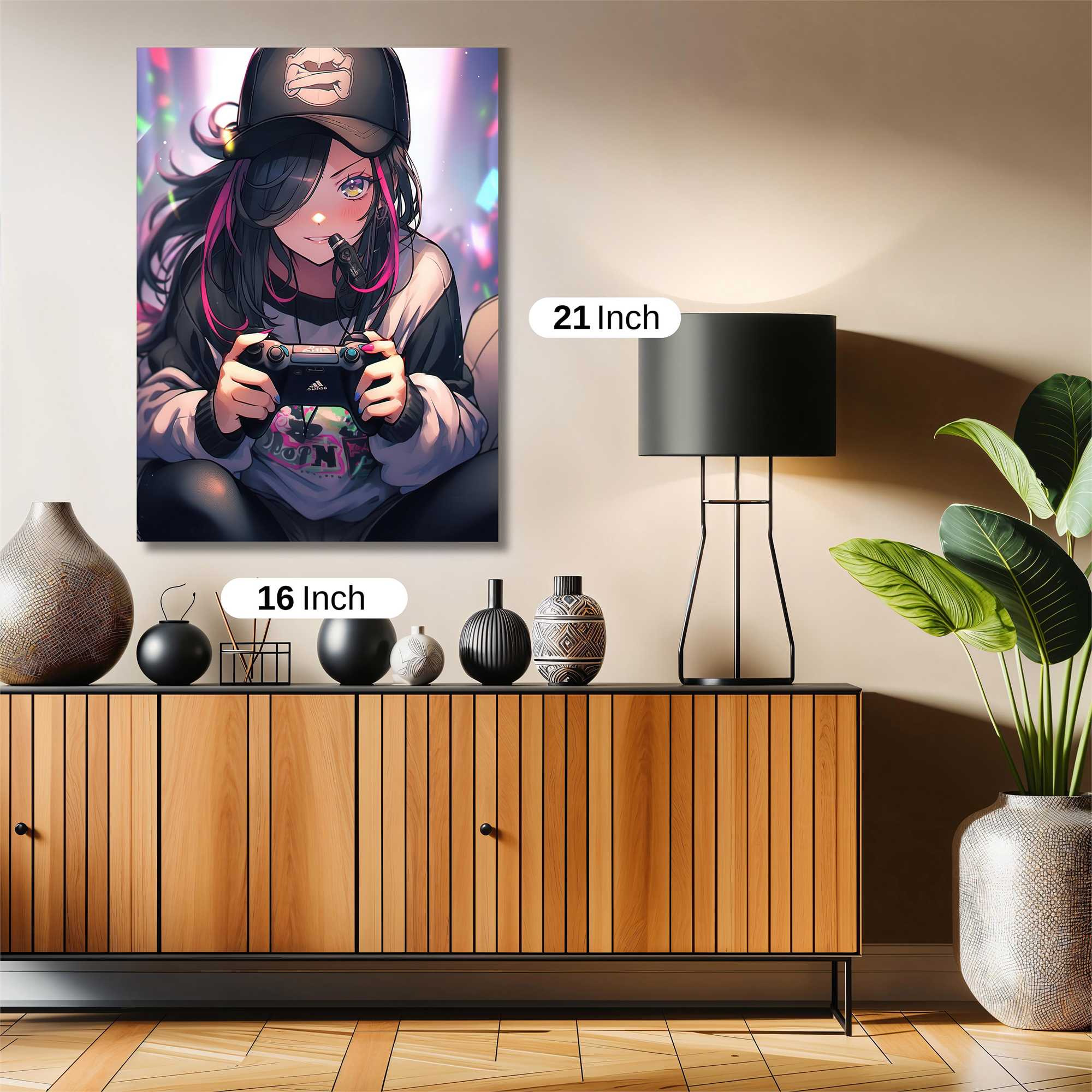 GamerVibes Safe Wall Magnetic / M