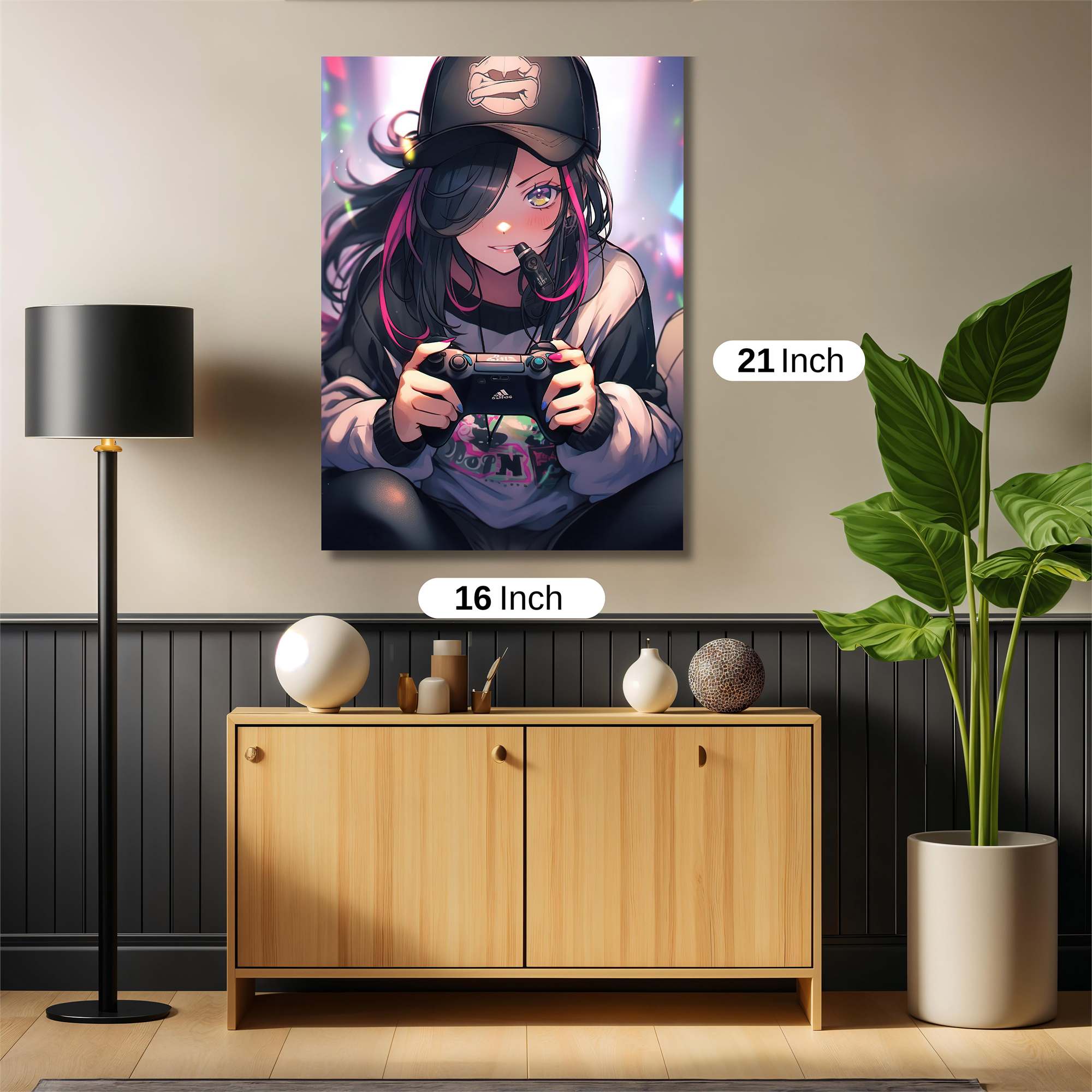 GamerVibes Safe Wall Magnetic / M