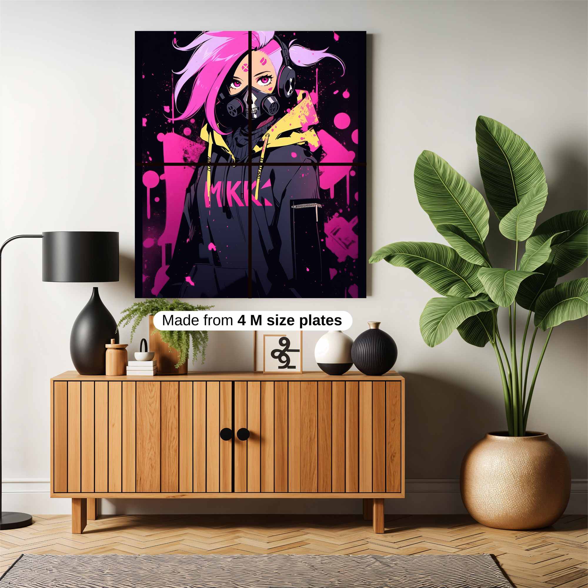 Neon Rebel Safe Wall Magnetic / M