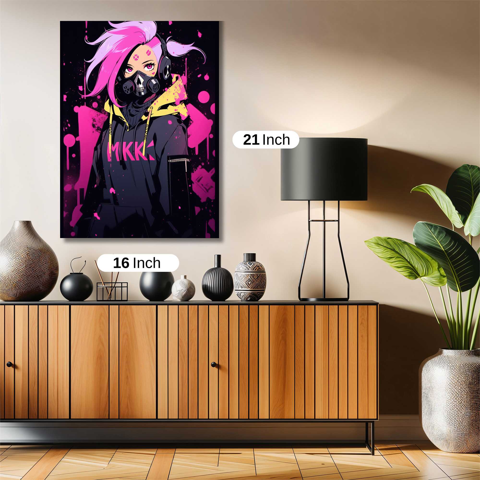 Neon Rebel Safe Wall Magnetic / M