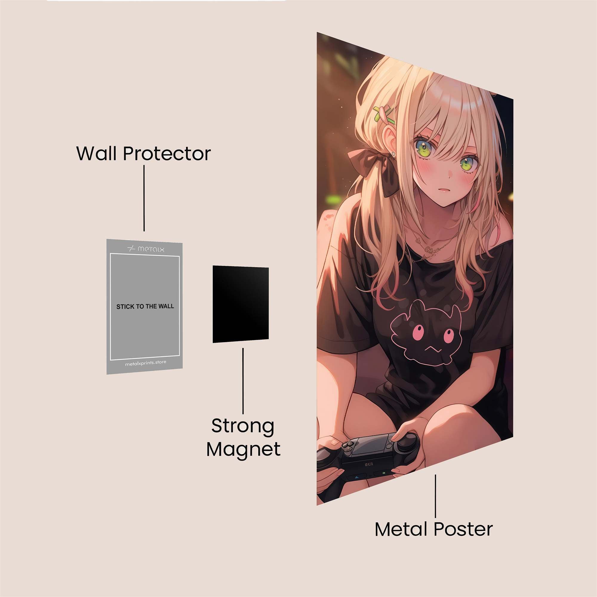 Gamer Serenity Safe Wall Magnetic / M