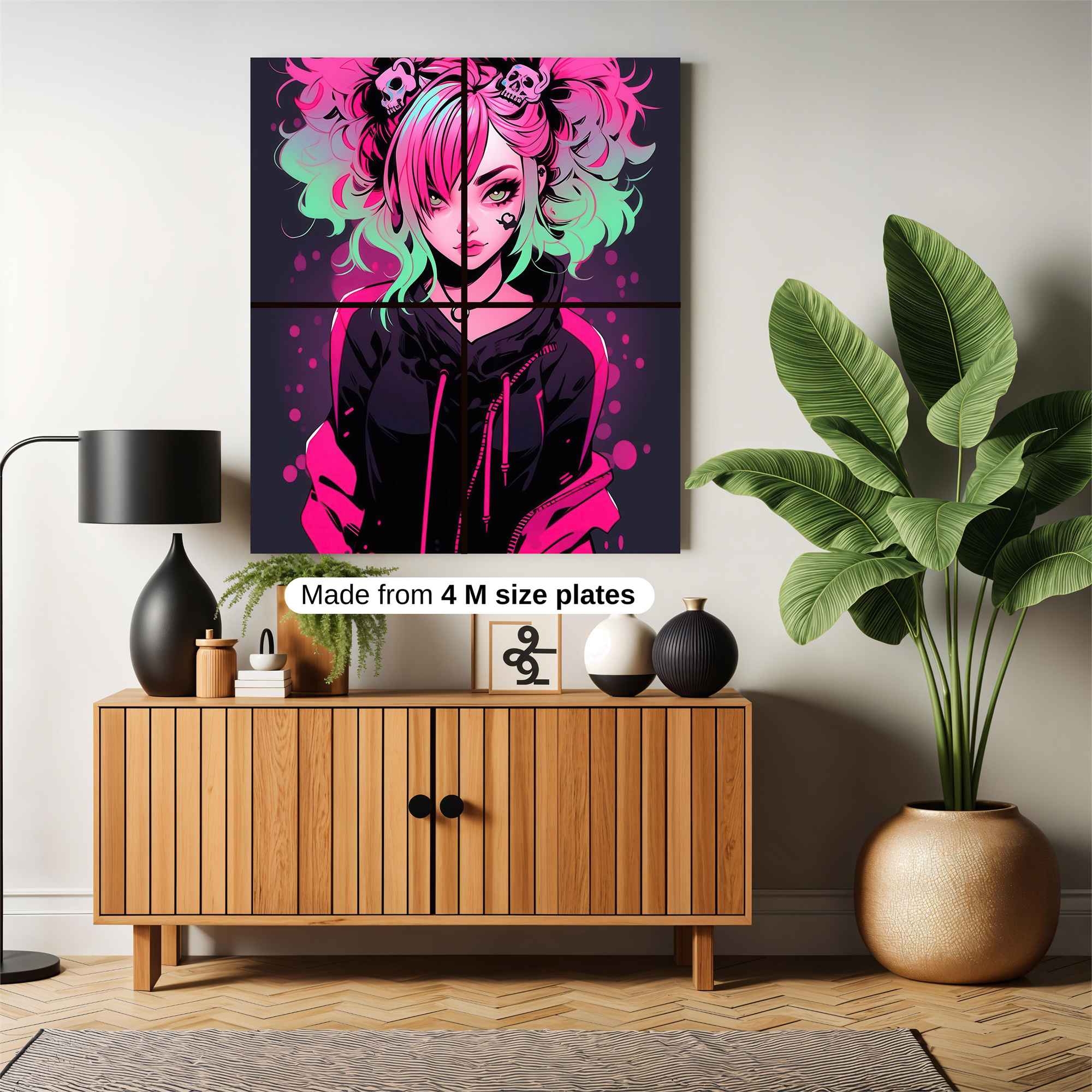 Neon Rebel Safe Wall Magnetic / M