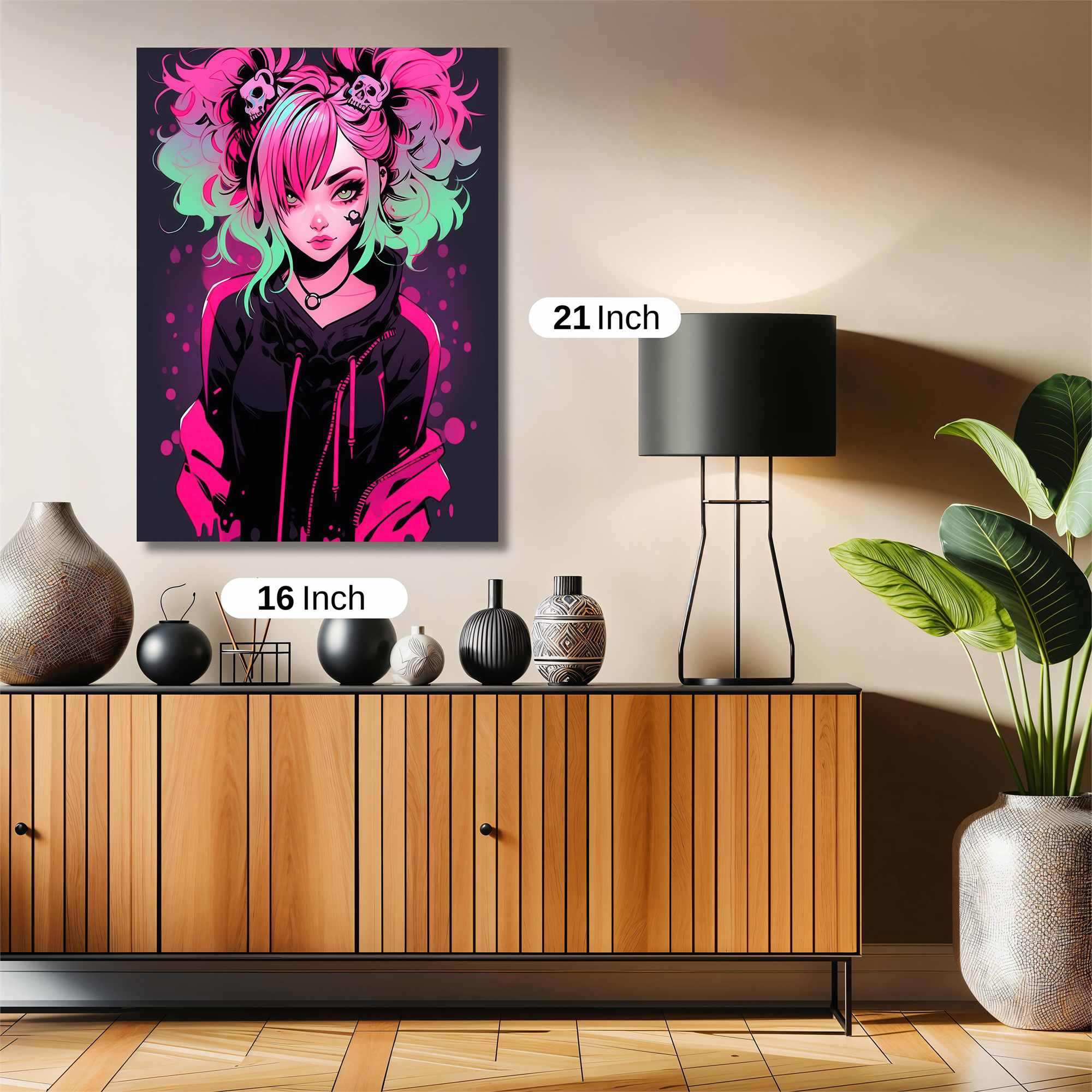 Neon Rebel Safe Wall Magnetic / M