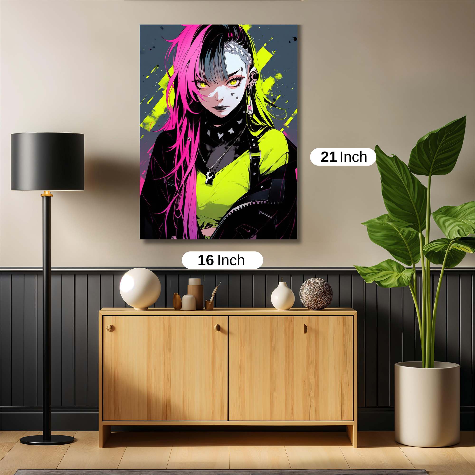 Cyber Rebel Safe Wall Magnetic / M