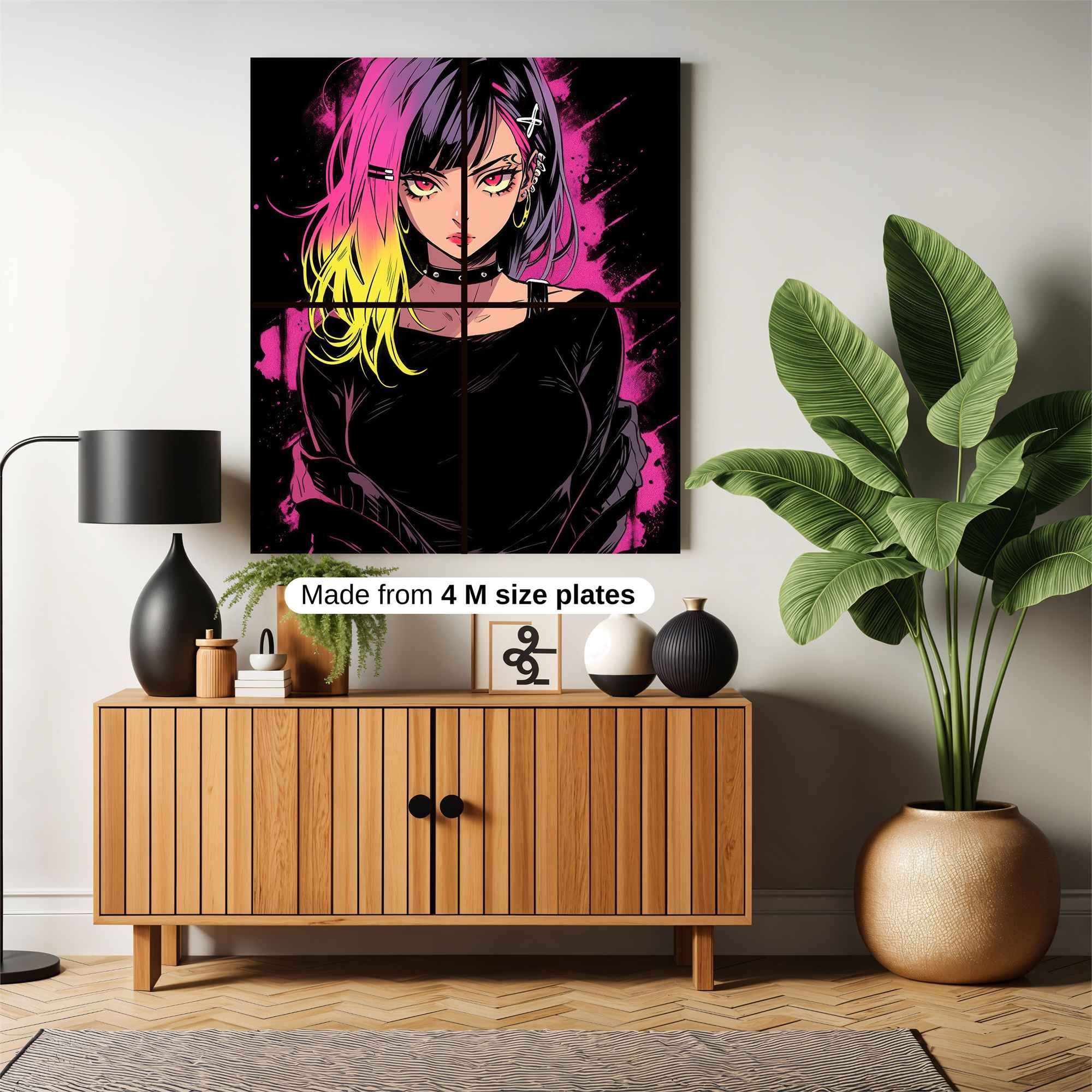 Neon Rebel Safe Wall Magnetic / M