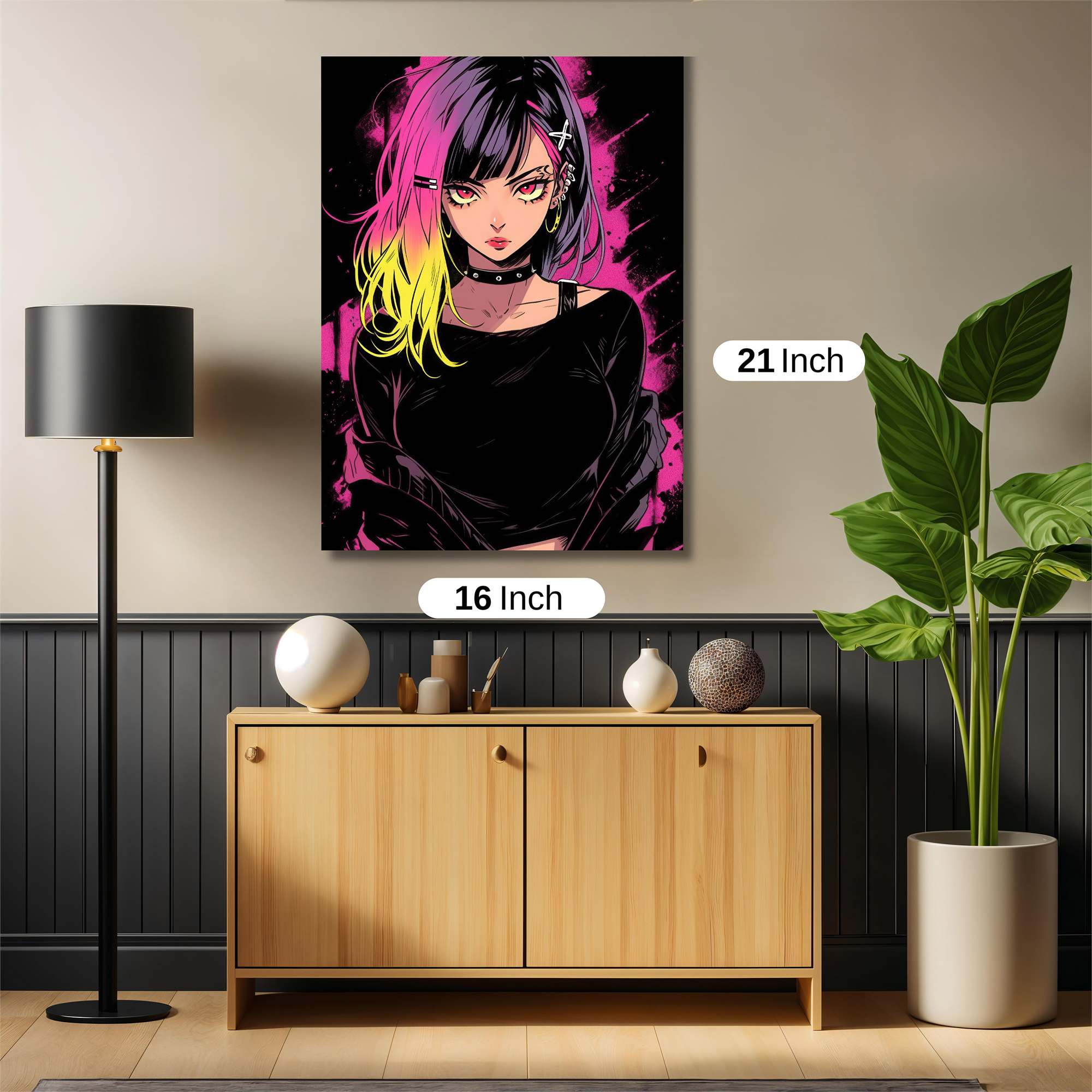 Neon Rebel Safe Wall Magnetic / M