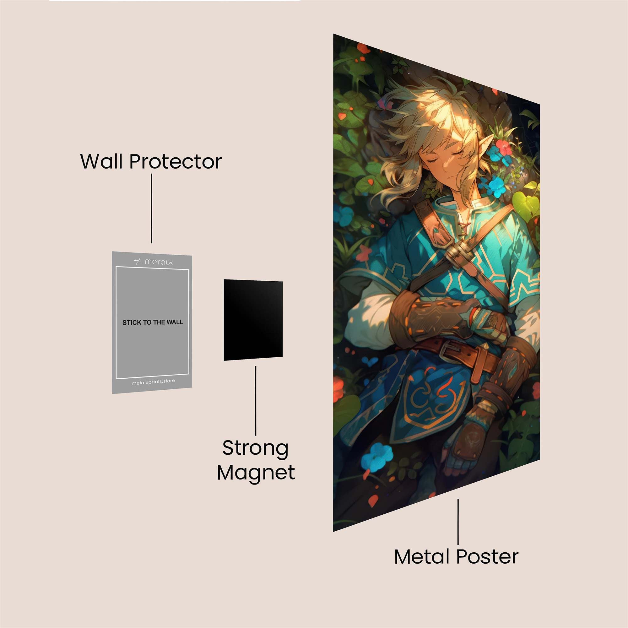 Link Serene Safe Wall Magnetic / M