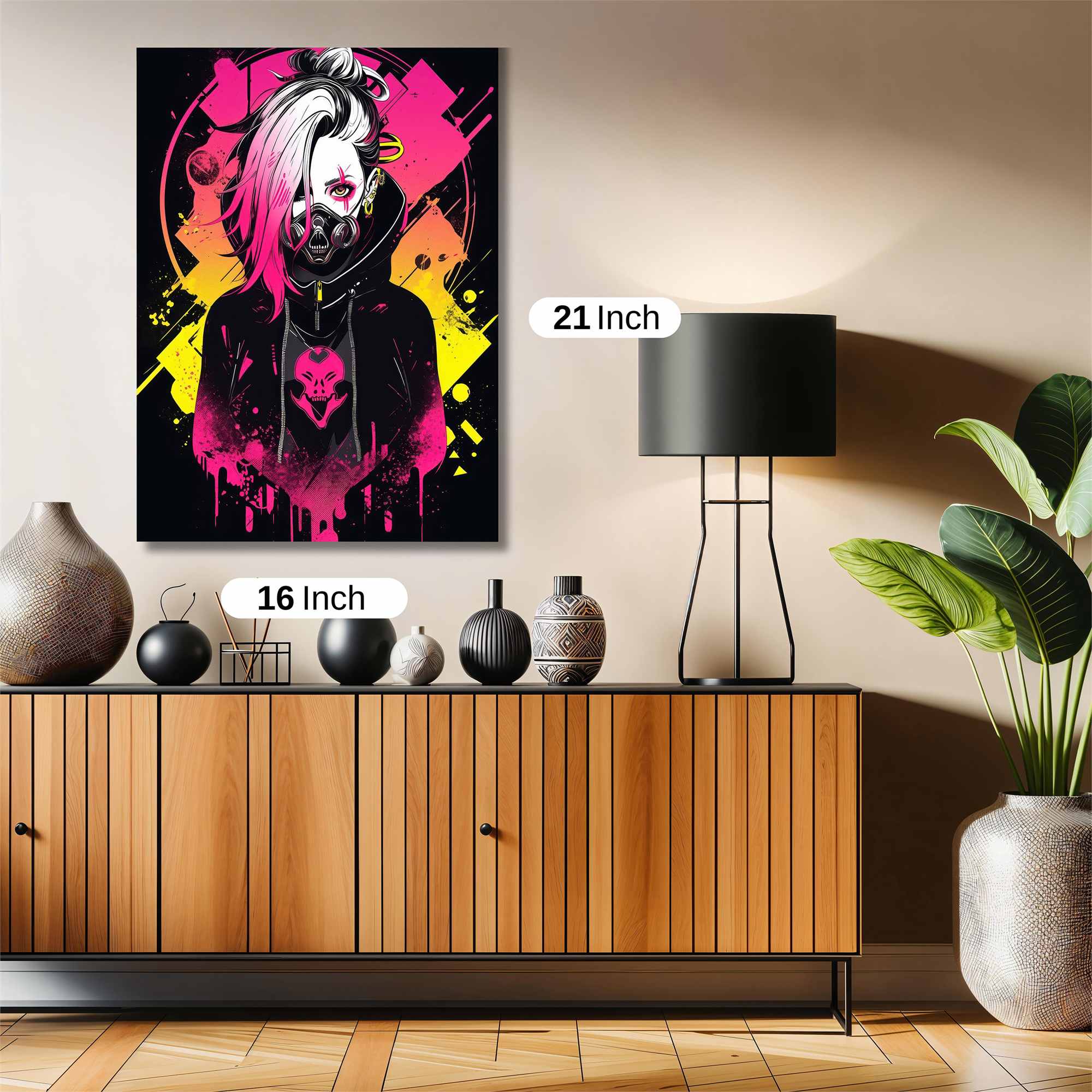 Cyberpunk Rebel Safe Wall Magnetic / M