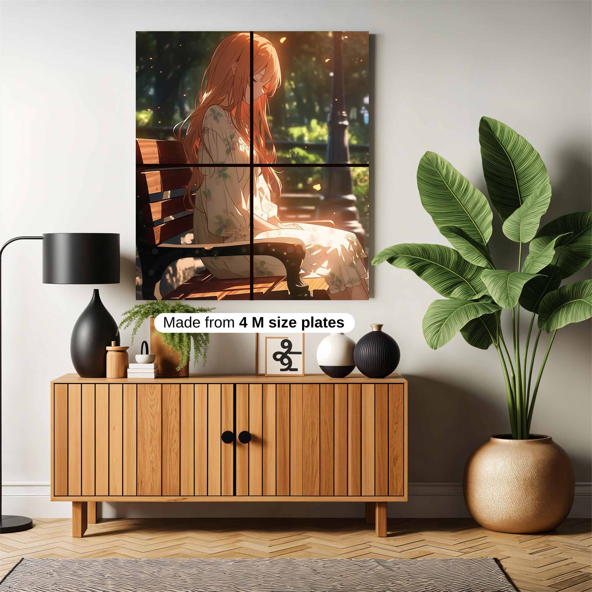 Sunlit Serenity Safe Wall Magnetic / M