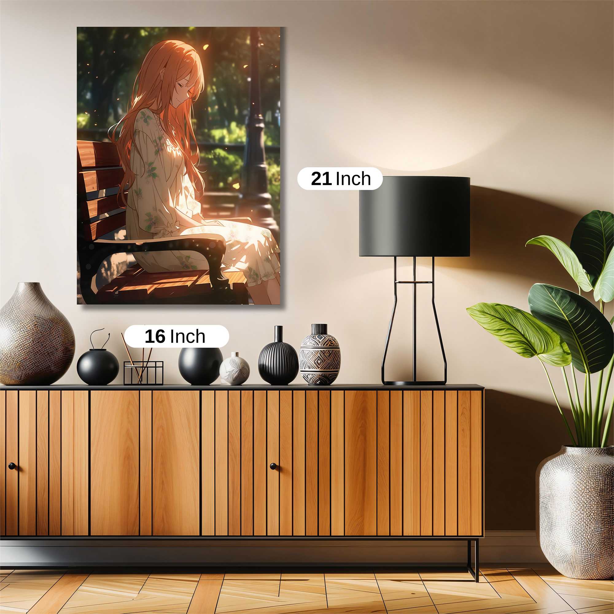 Sunlit Serenity Safe Wall Magnetic / M