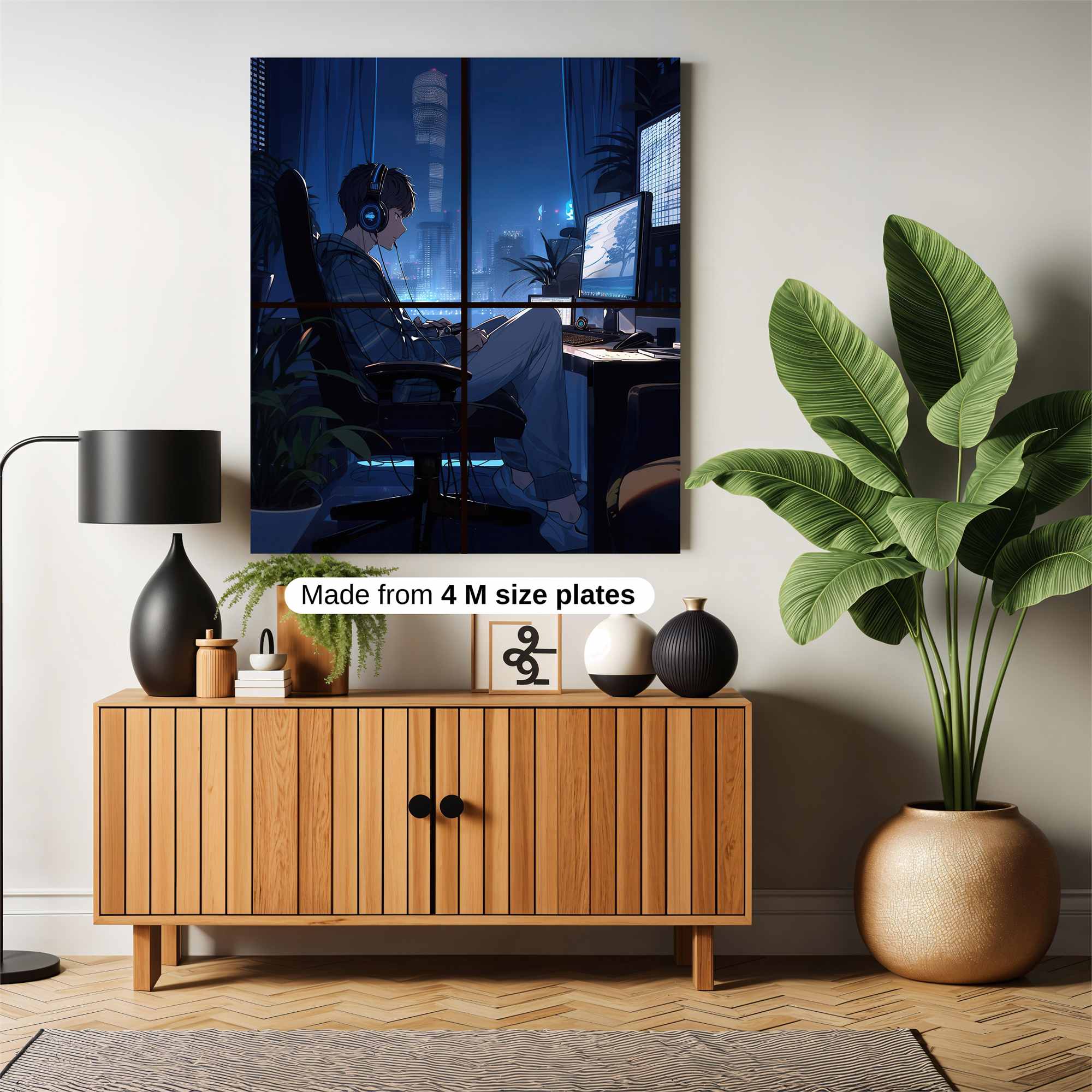 Gamer's Haven Safe Wall Magnetic / M