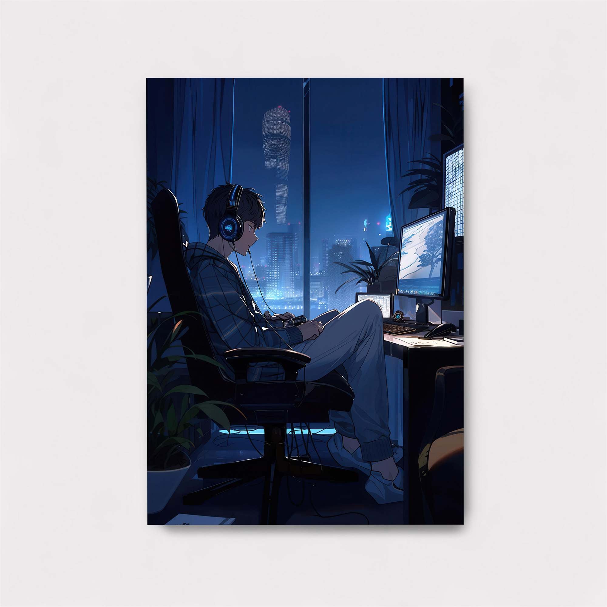 Gamer's Haven Safe Wall Magnetic / M